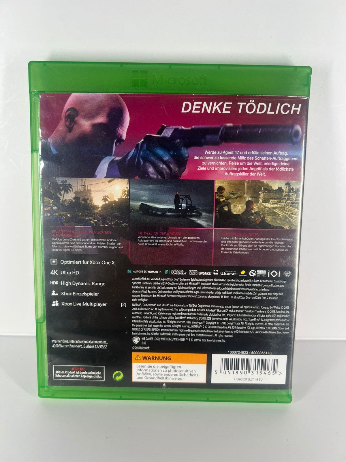 Hitman 2 - Xbox One