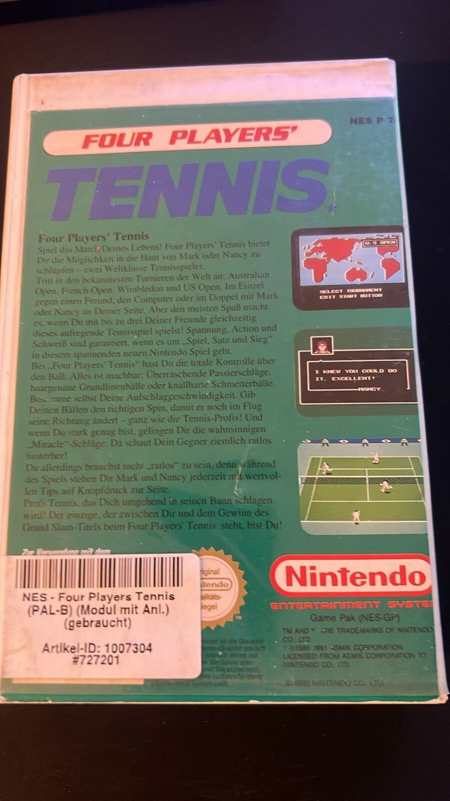 Four players Tennis OVP | NES