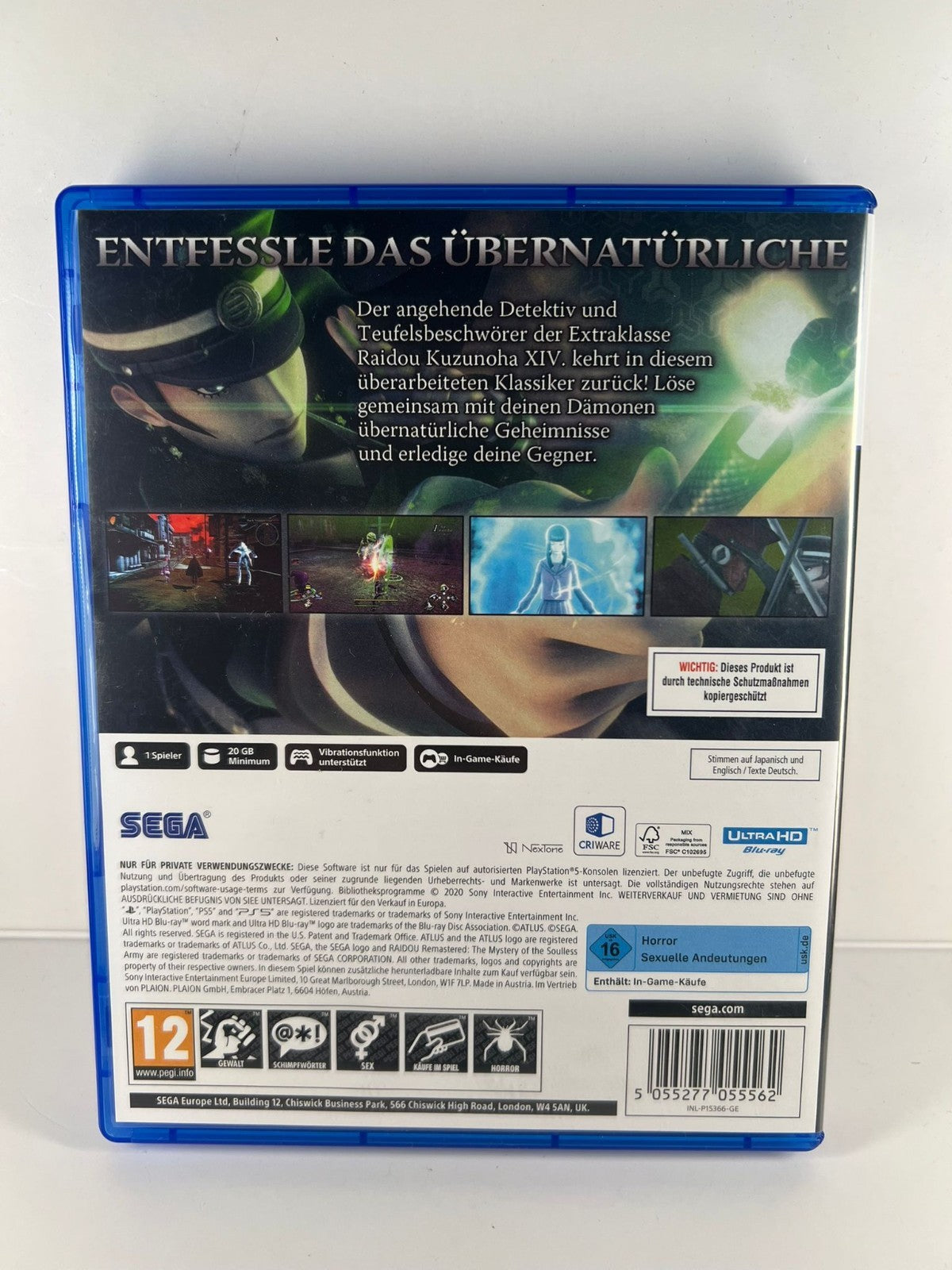 Raidou Remastered The Mystery of the Soulless Army - PS5