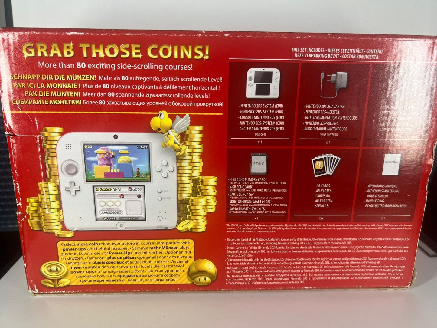 Nintendo 2 DS Konsole Super Mario Bros Edition - Nintendo DS