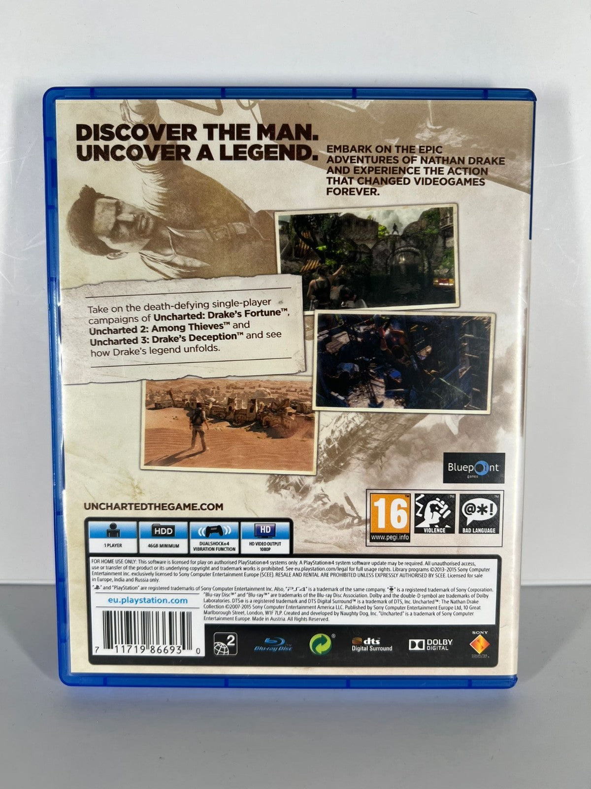 Uncharted The Nathan Drake Collection - PS4