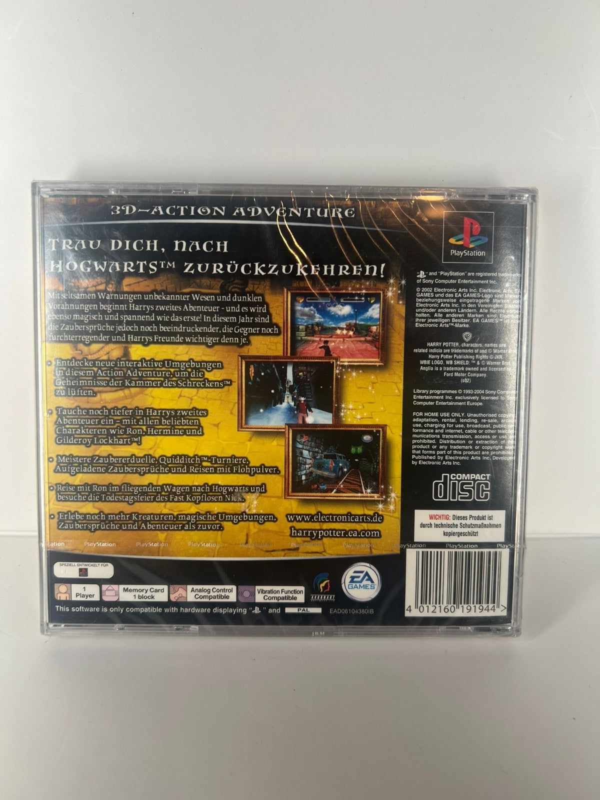 Harry Potter und die Kammer des Schreckens - PS1 NEU