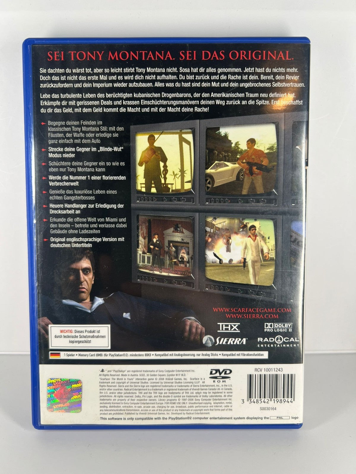 Scarface The World is Yours - PS2