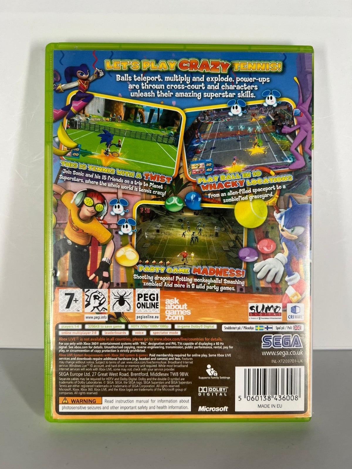 Sega Superstars Tennis - xbox 360