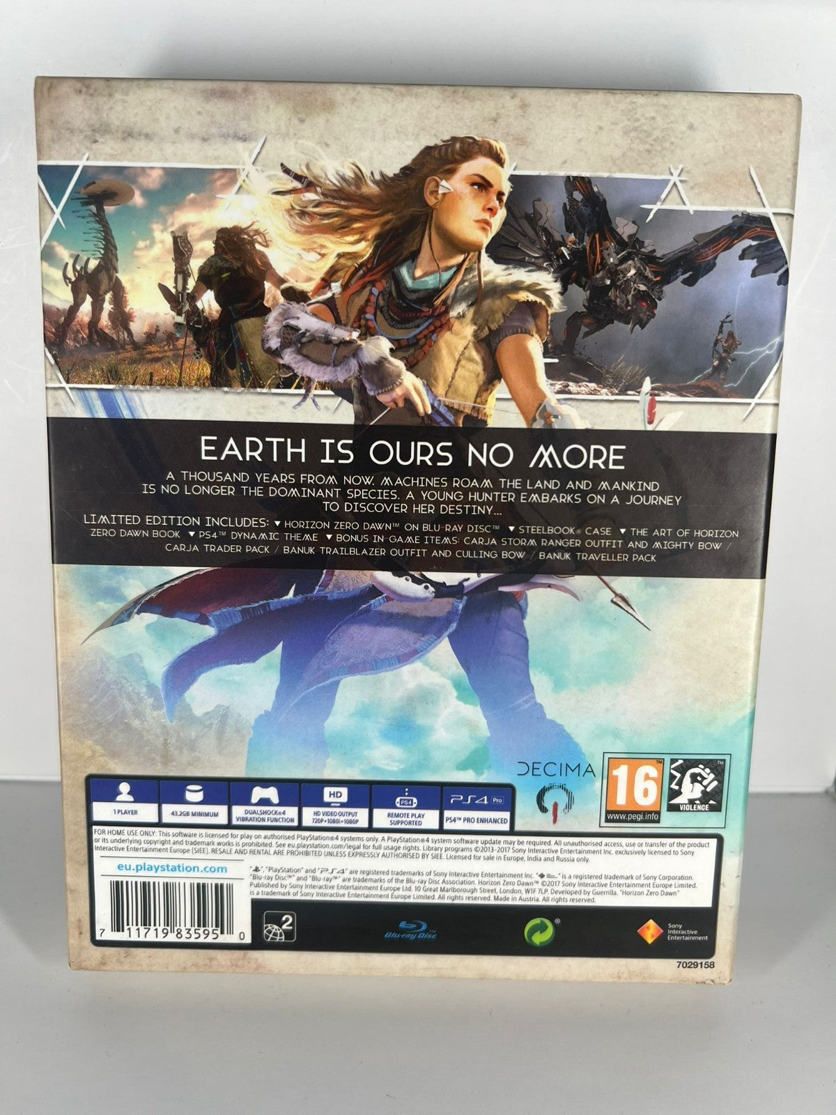 Horizon Zero Dawn Limited Edition - PS4