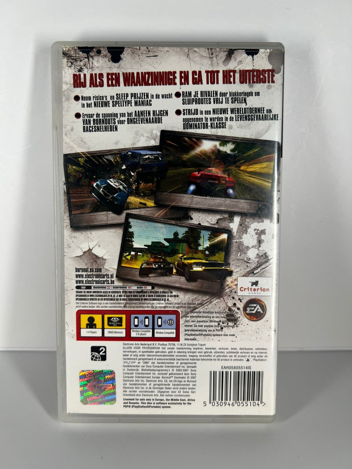 Burnout Dominator - PSP