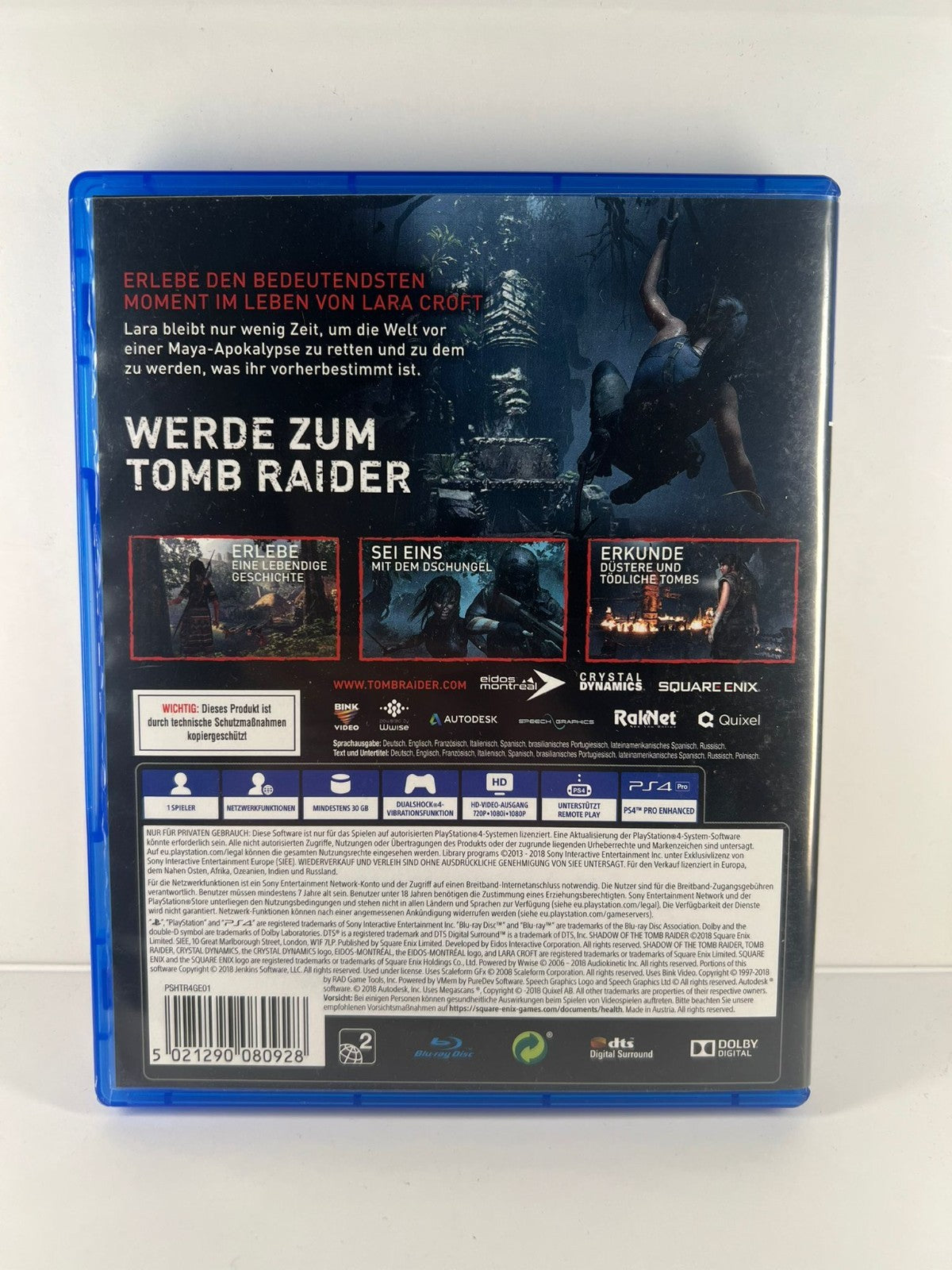 Shadow of the Tomb Raider - PS4