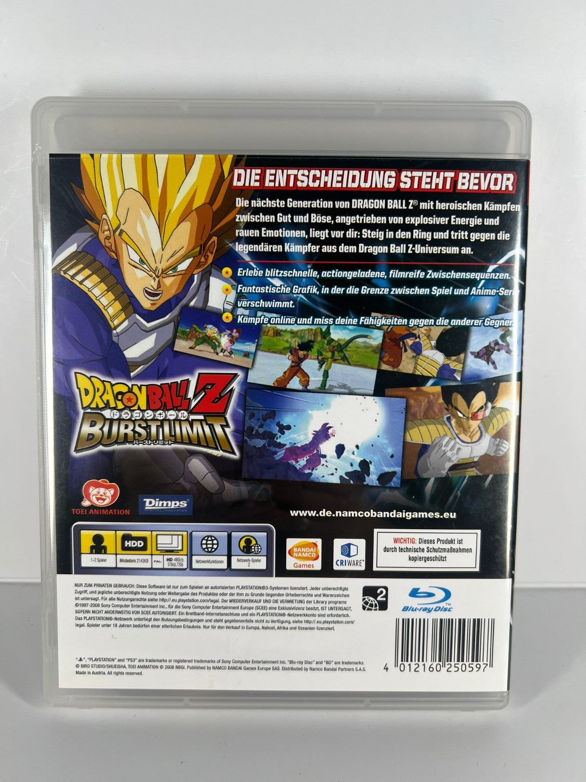 Dragonball Z Burstlimit - PS3