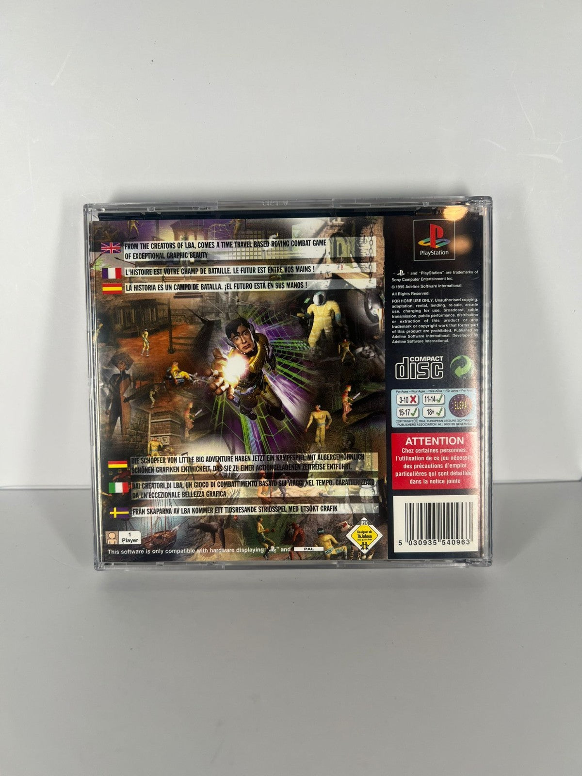 Times Commando - PS1