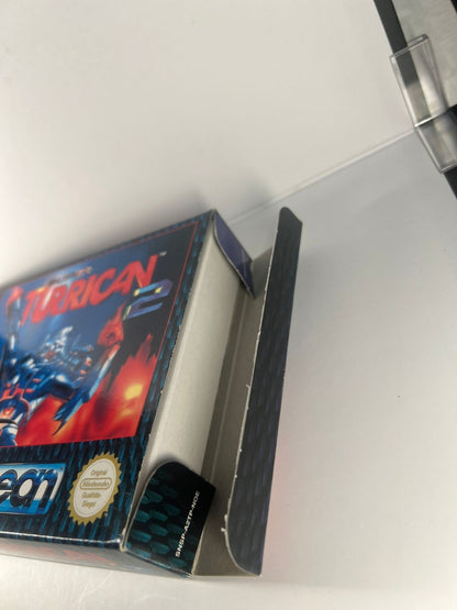 Super Turrican 2 - SNES - Super Nintendo Spiel (mit OVP) PAL - Ocean - Klassiker
