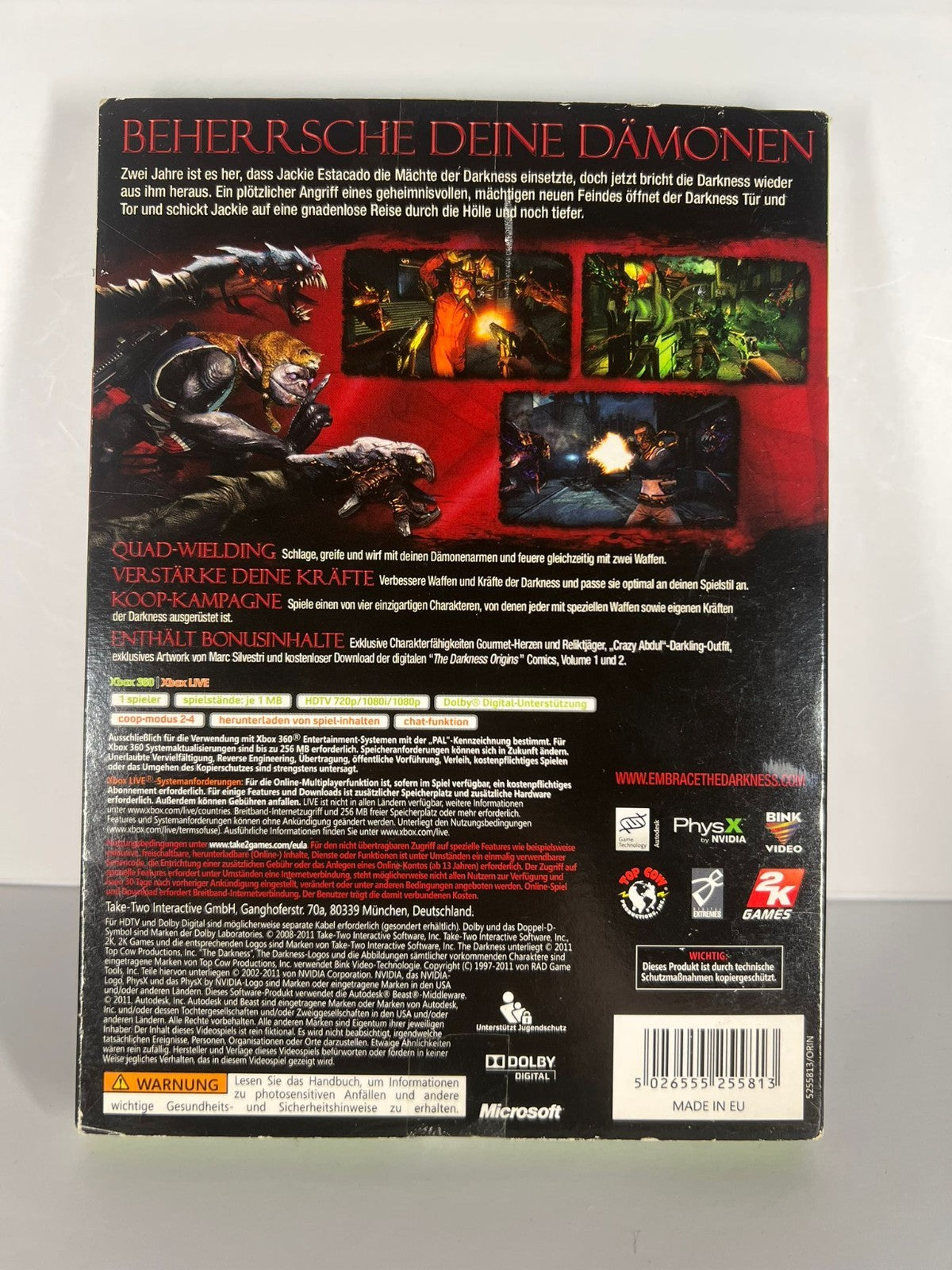 Darkness 2 - xbox 360