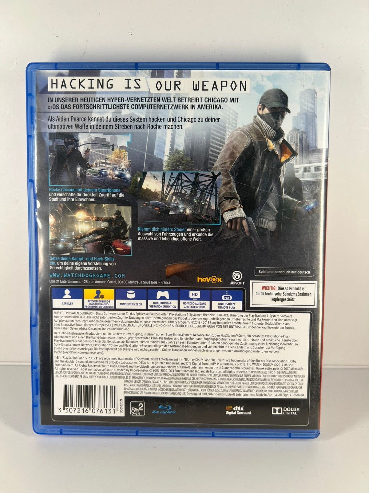 Watch Dogs - PS4