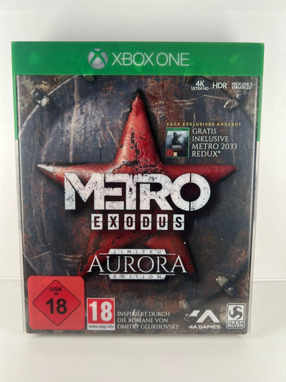Metro Exodus Limited Aurora Edition Steelbook - Xbox One