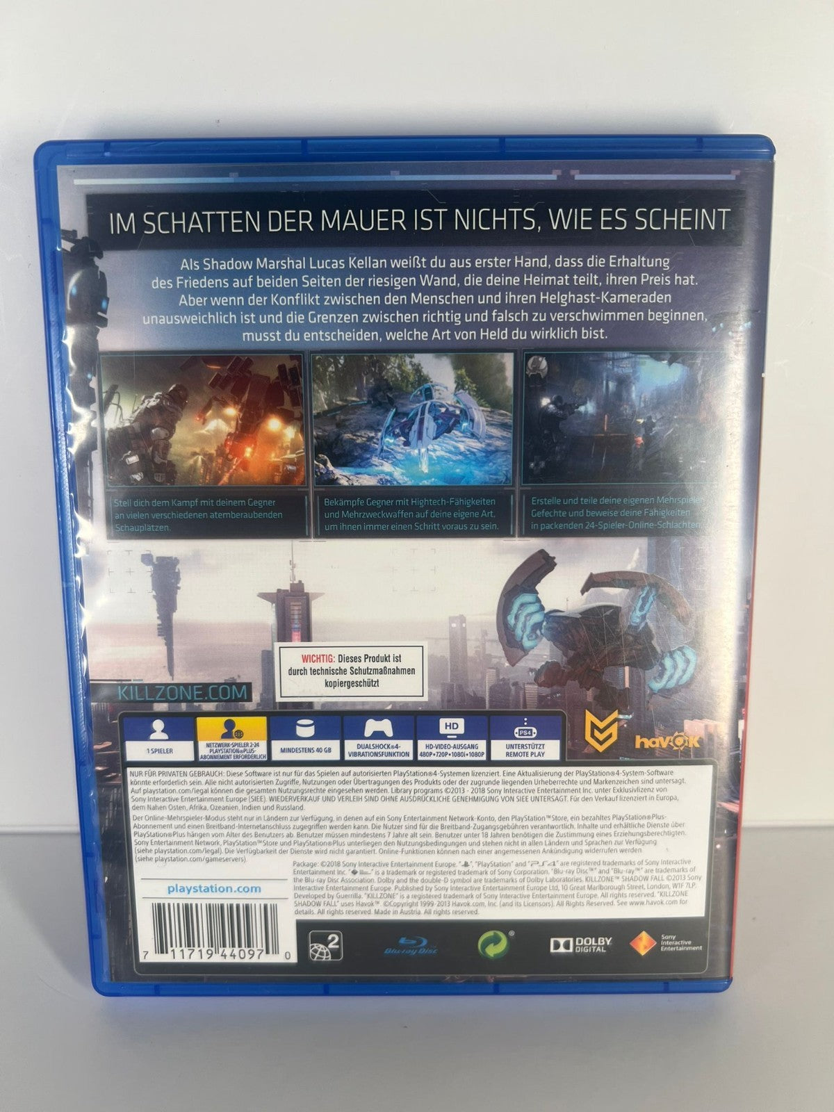 Killzone Shadow Fall - PS4