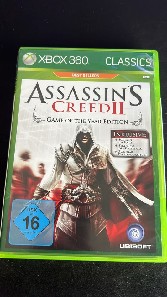 Assassins Creed 2 Game of The Year Edition| Xbox360 | Inkl. Anleitung