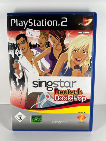 Singstar Deutsch Rock Pop - PS2