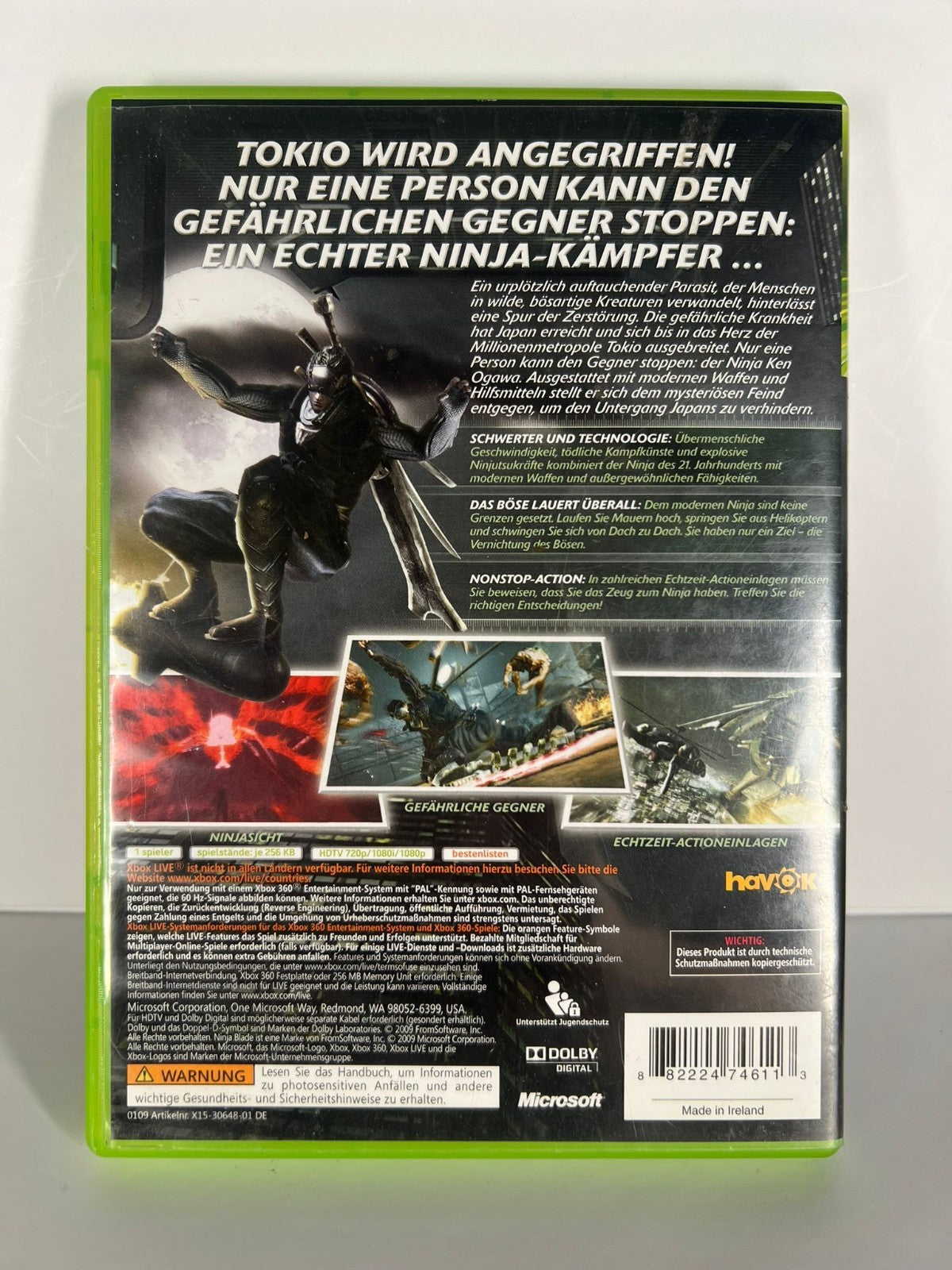 Ninja Blade - xbox 360