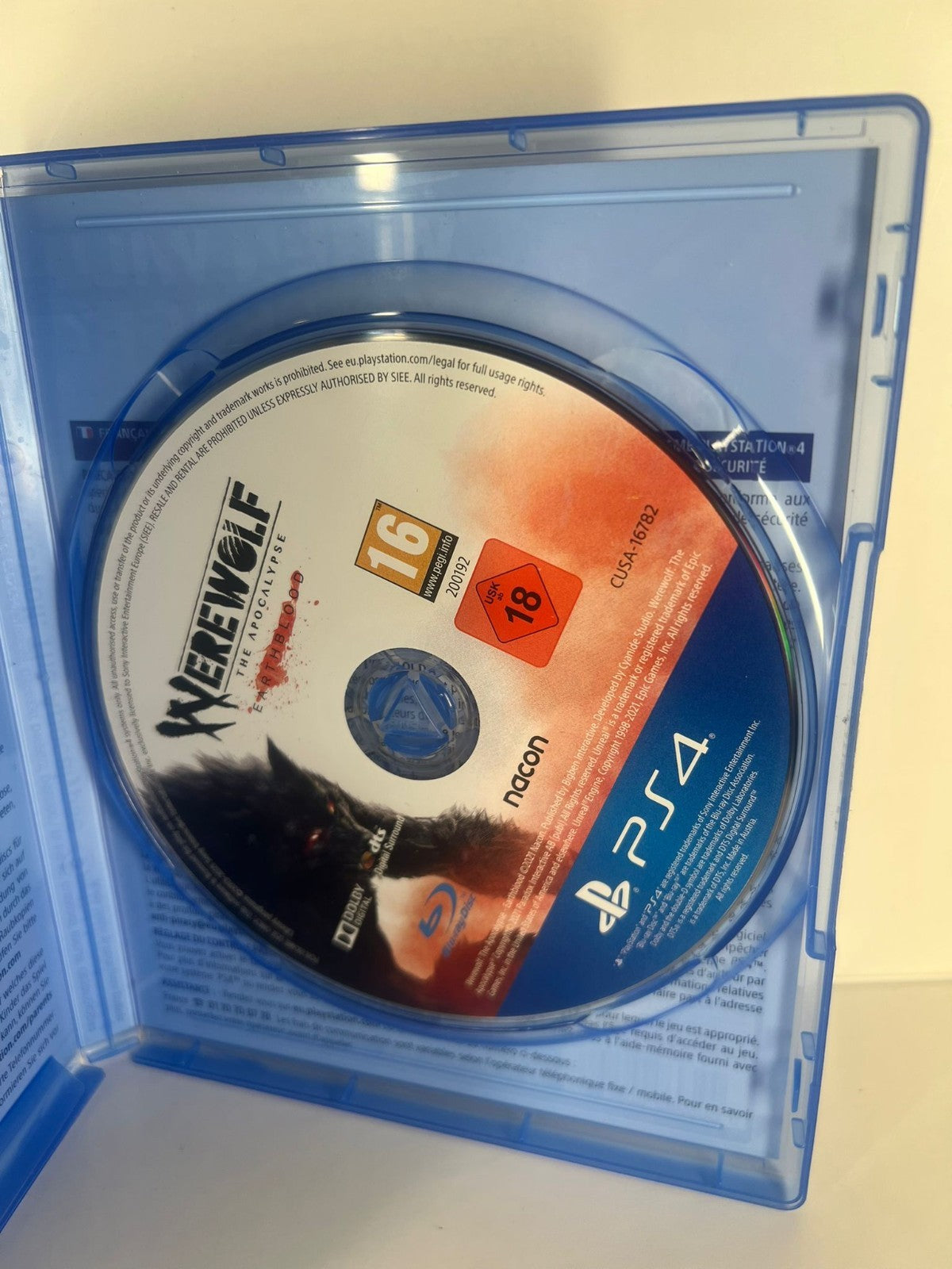 Werewolf The Apocalypse Earthblood - PS4