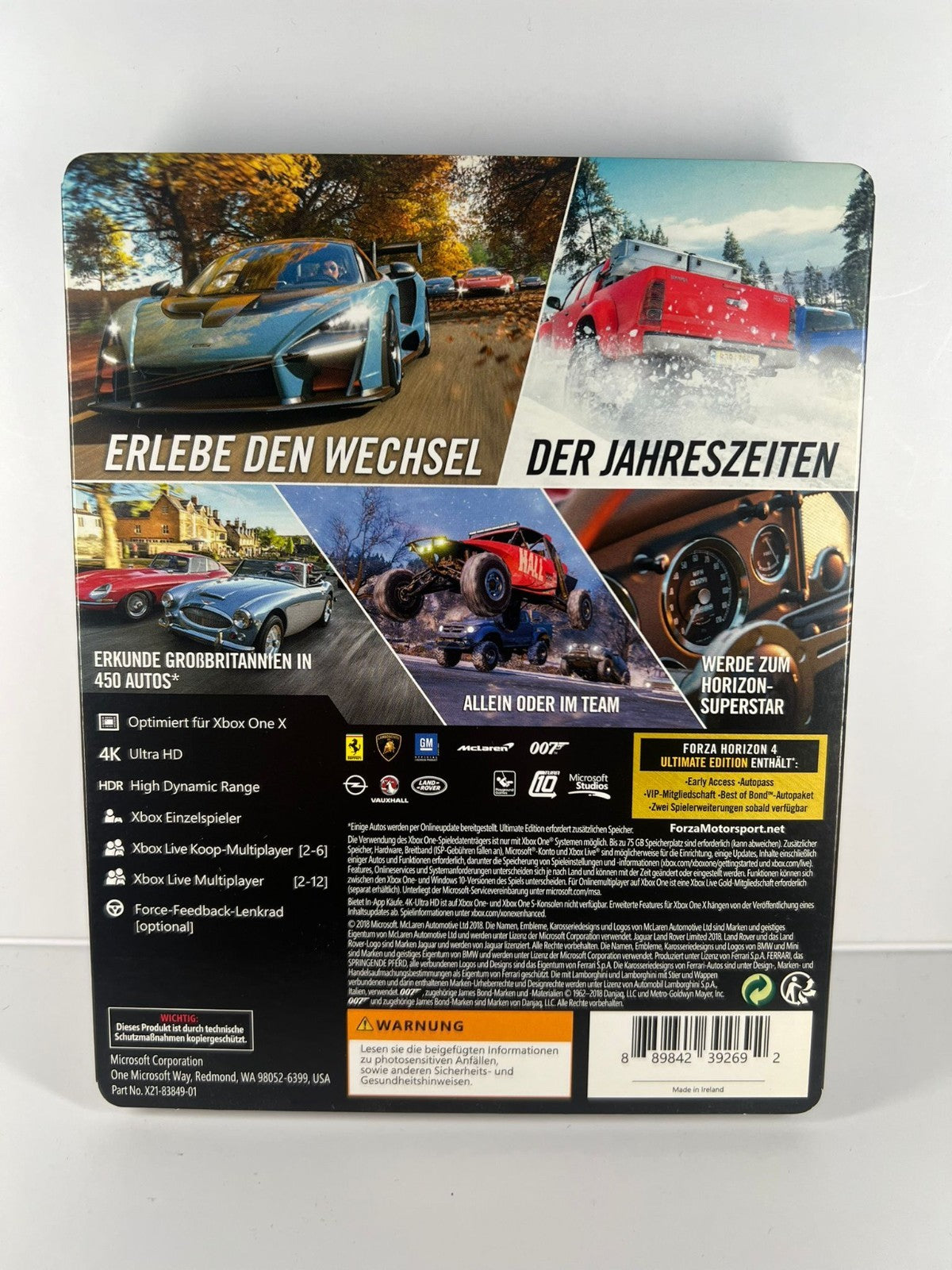 Forza Horizon 4 Ultimate Edition Steelbook - Xbox One