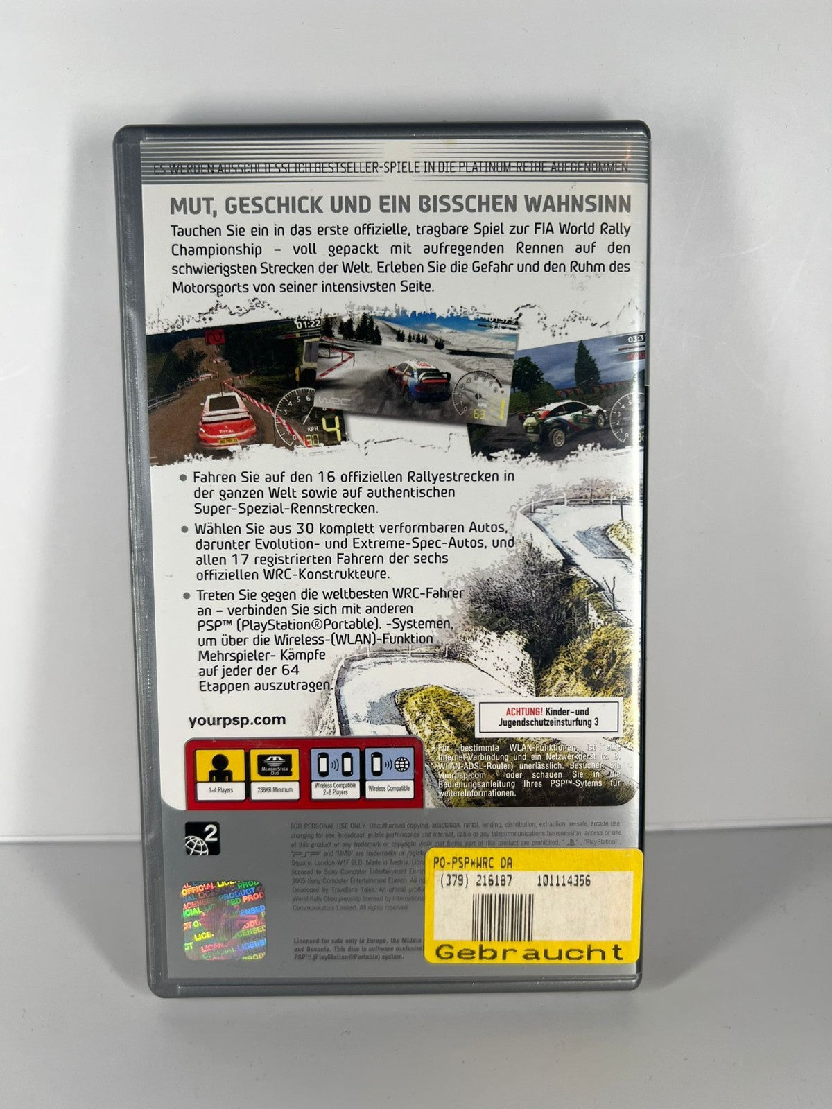 WRC Fia World Rally - PSP