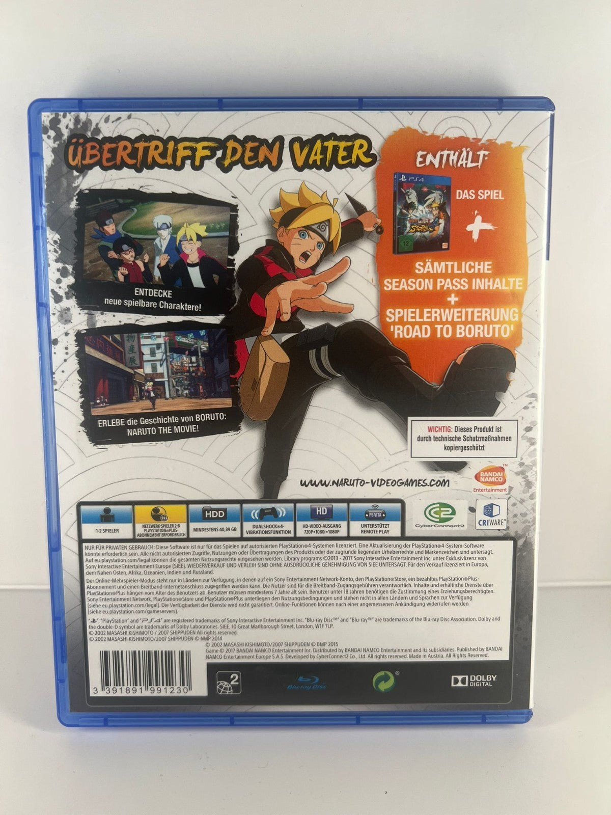 Naruto Ninja Storm 4 Road to Boruto  - PS4 - Sehr Guter Zustand - Bandai Namco