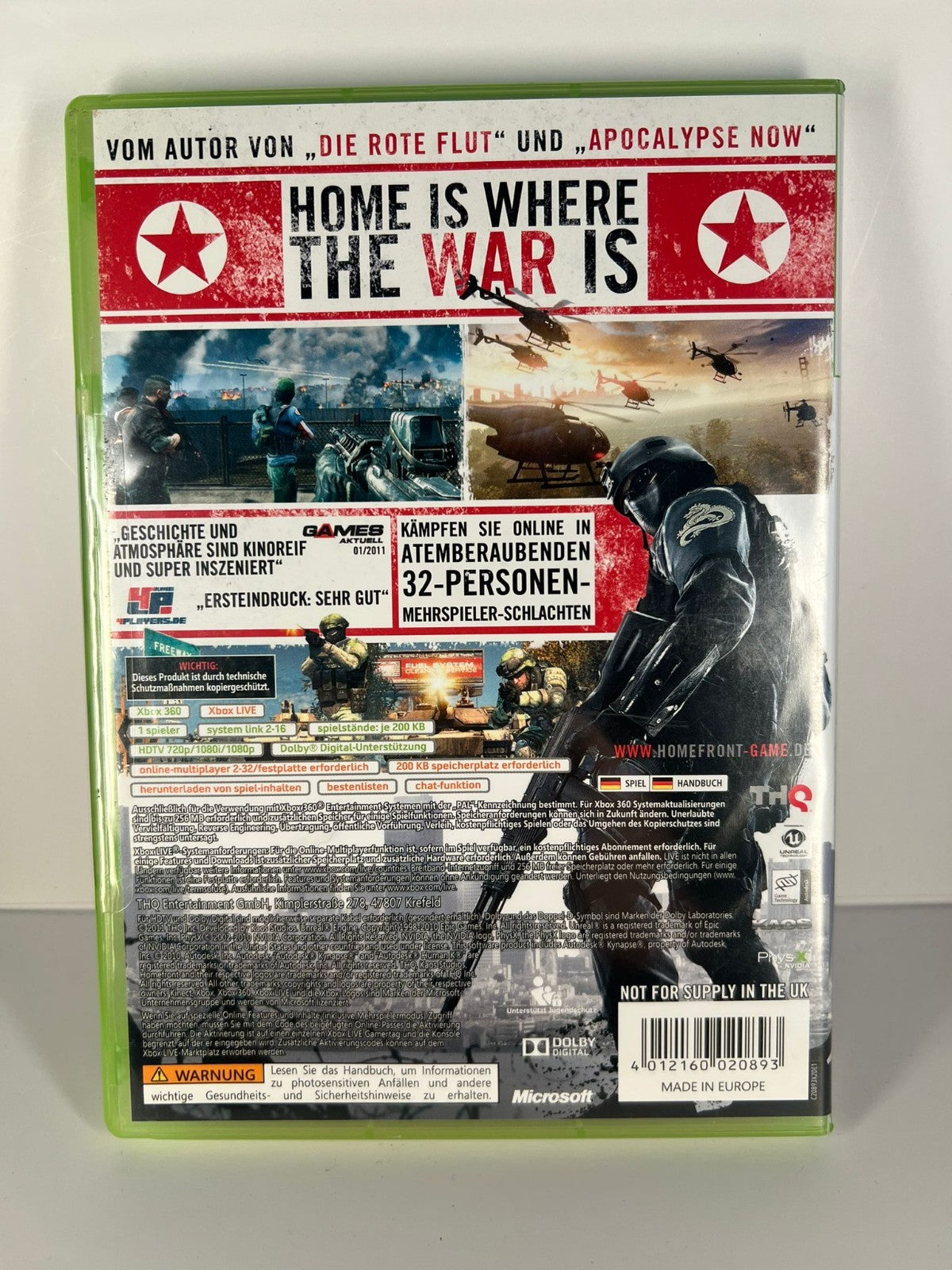 Homefront Ultimate Edition - xbox 360