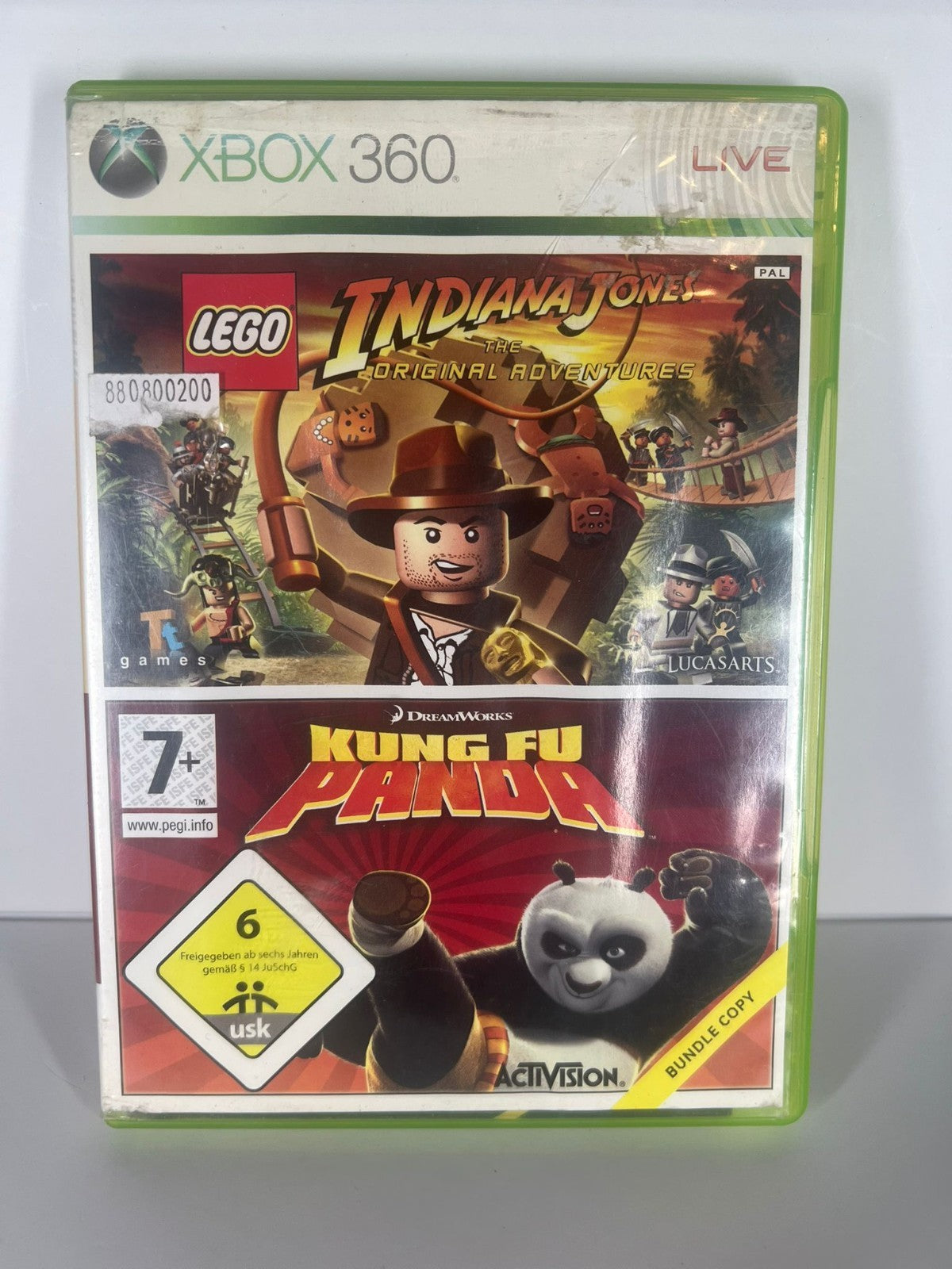 Lego indiana Jones / Kung Fu Panda - xbox 360