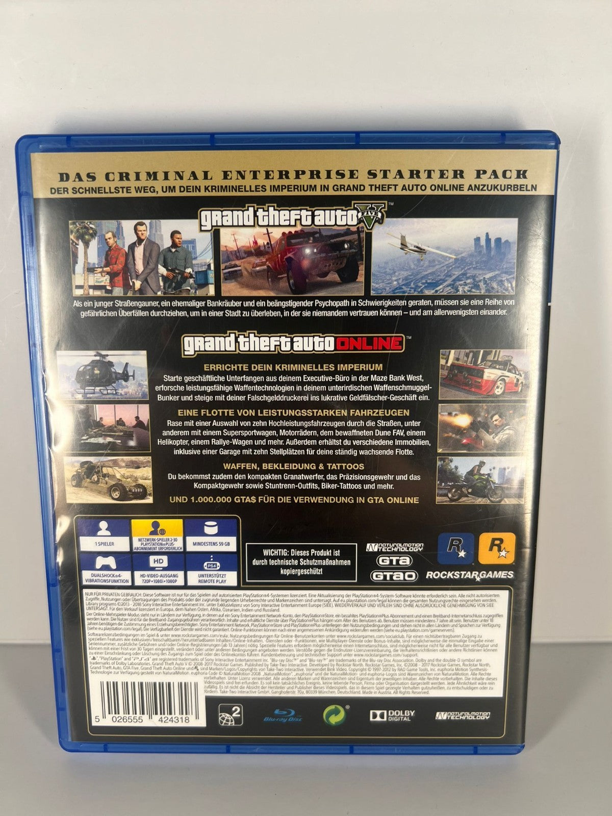 Grand Theft Auto 5 Premium Edition - PS4