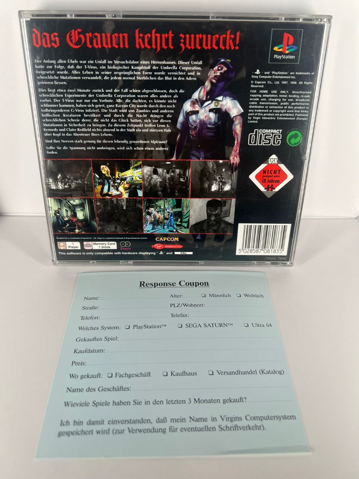 Resident Evil 2 - PS1