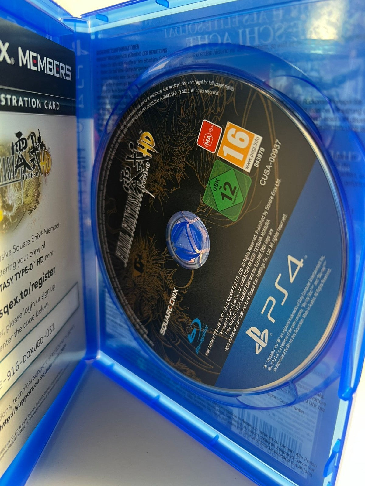 Final Fantasy Type 0 HD - PS4