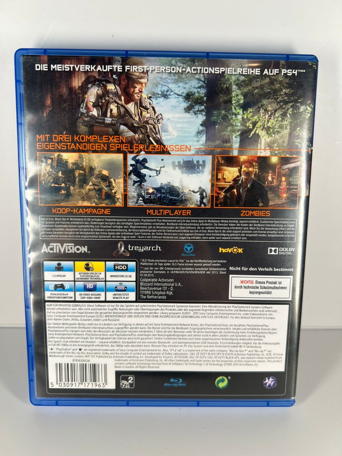 Call of Duty Black Ops 3 - PS4