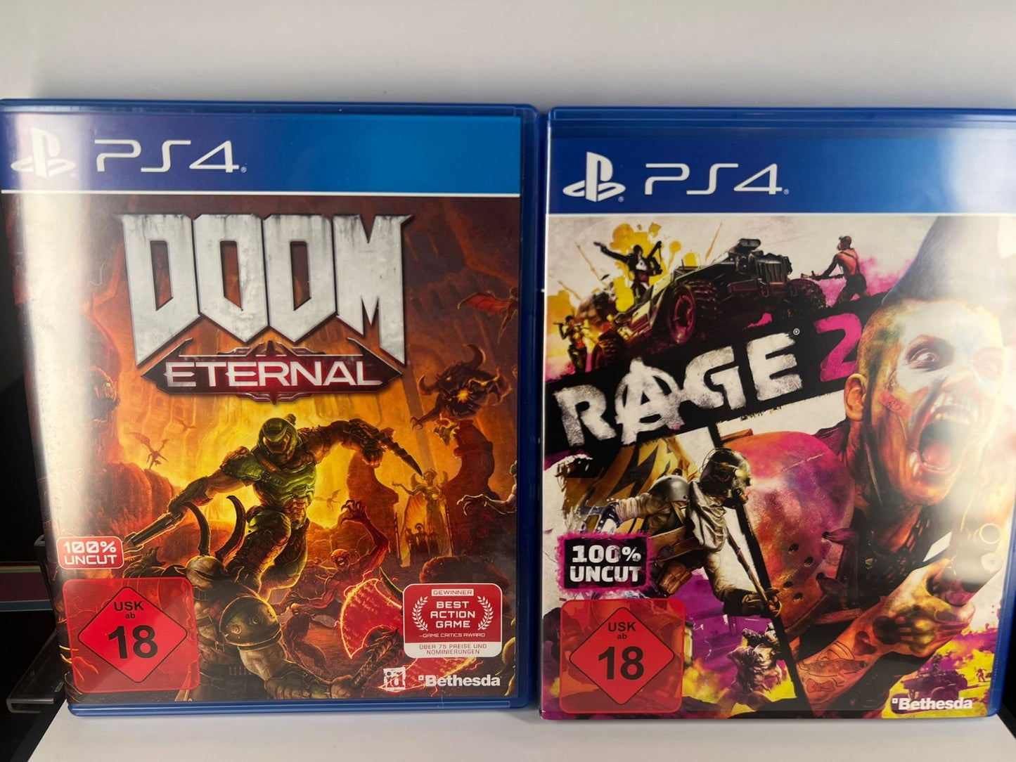 Doom Eternal + Rage 2 Double Pack - PS4