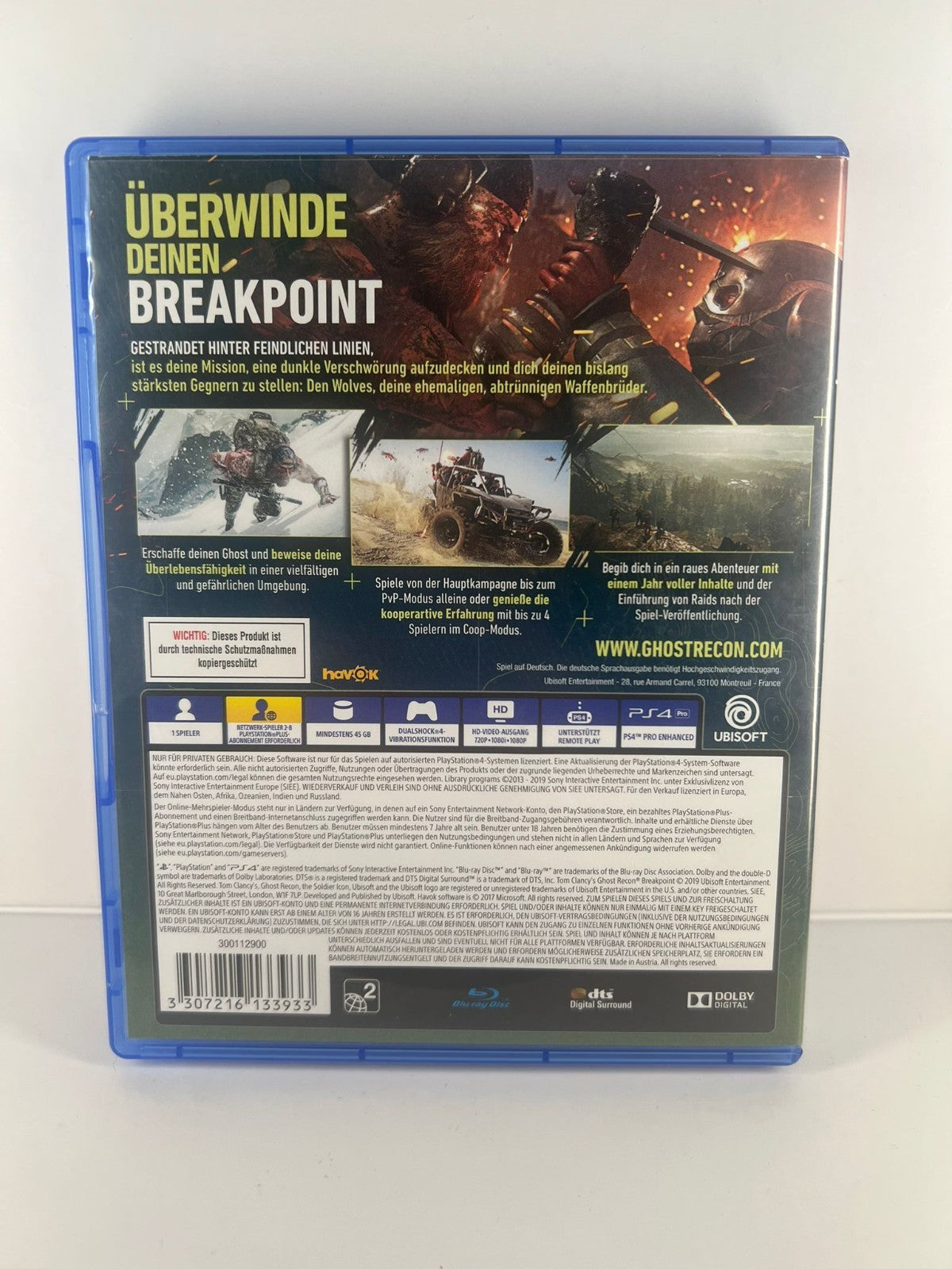 Tom Clancys Ghost Recon Breakpoint - PS4 - Sehr Guter Zustand - Ubisoft