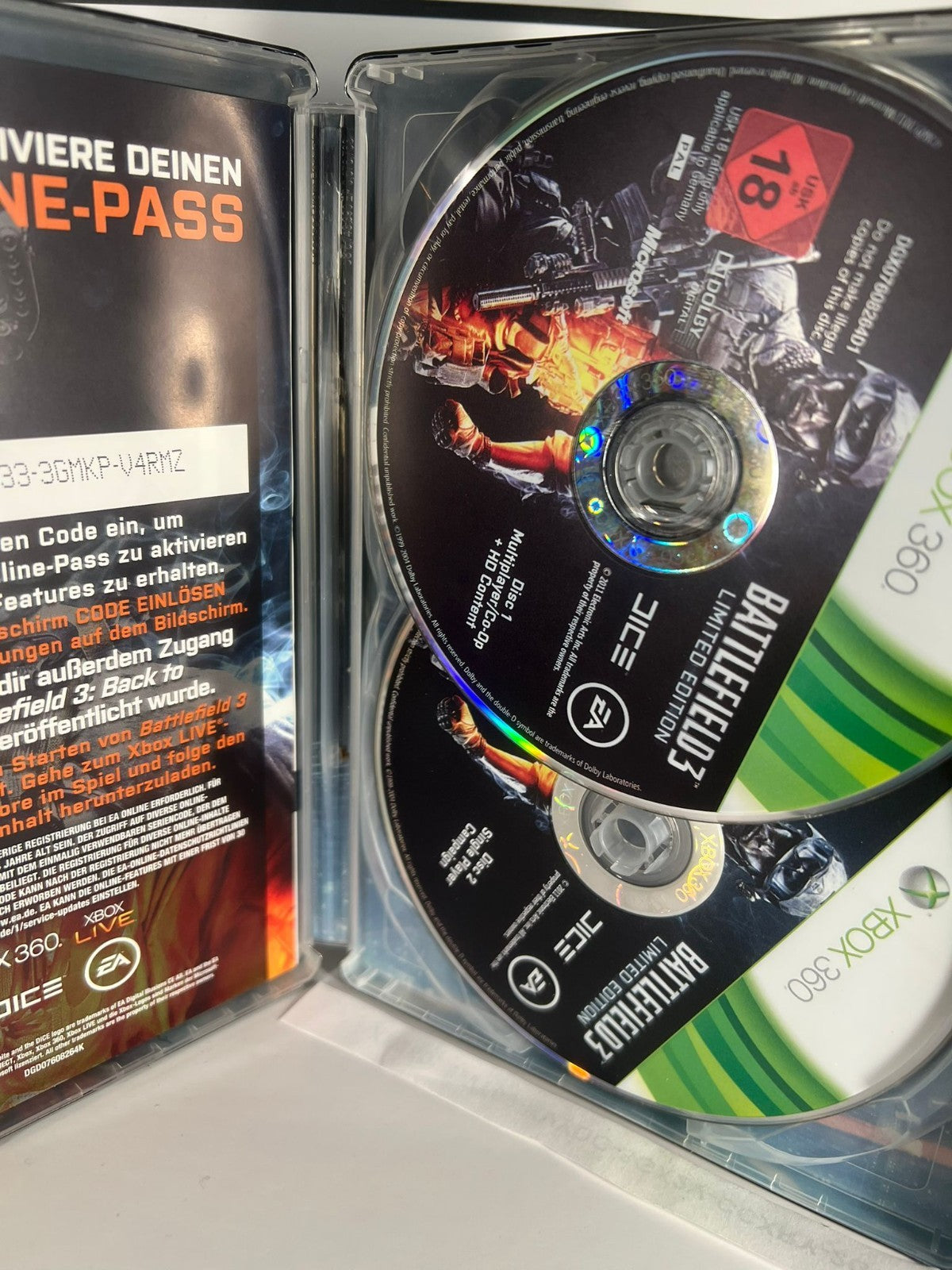 Battlefield 3 Steelbook - xbox 360