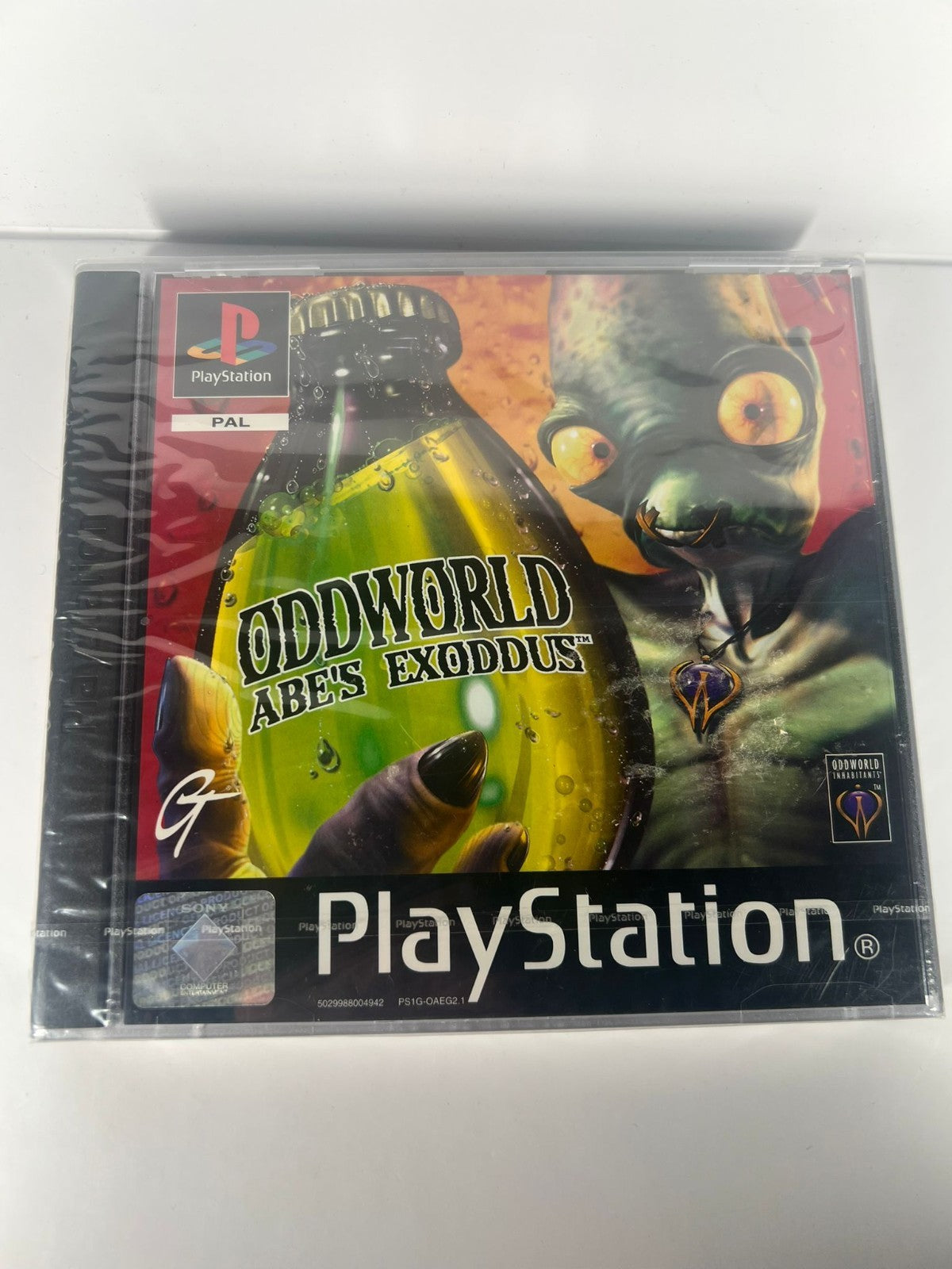 Oddworld Abes Exodus - PS1 NEU