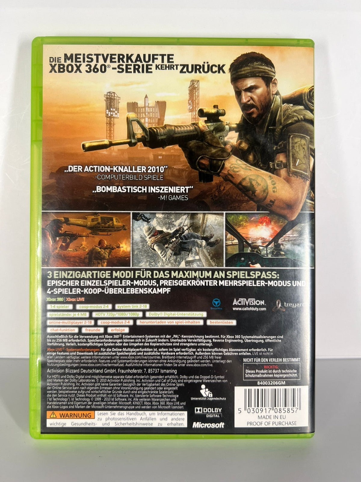 Call of Duty Black Ops - xbox 360
