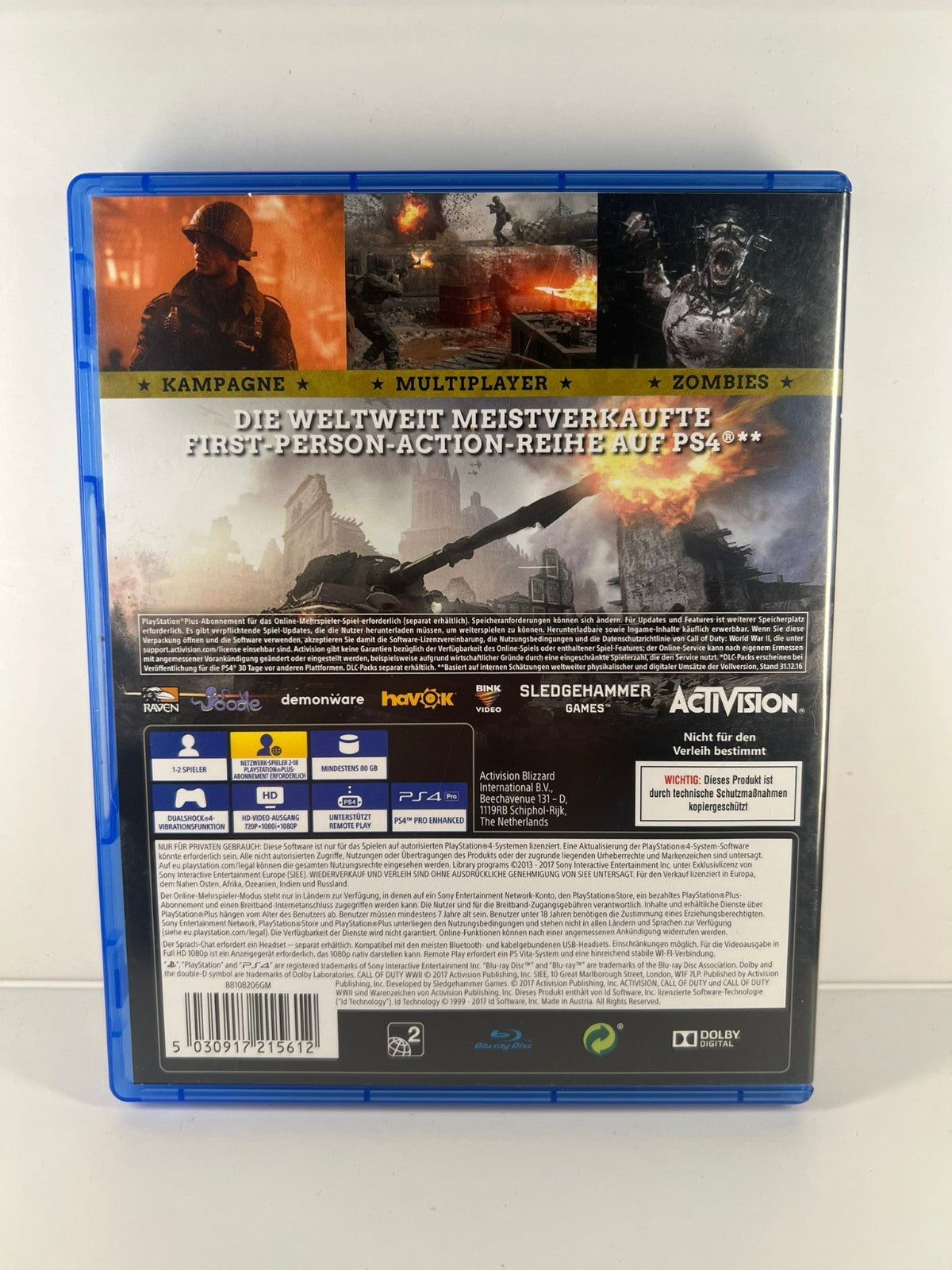 Call of Duty WWII - PS4