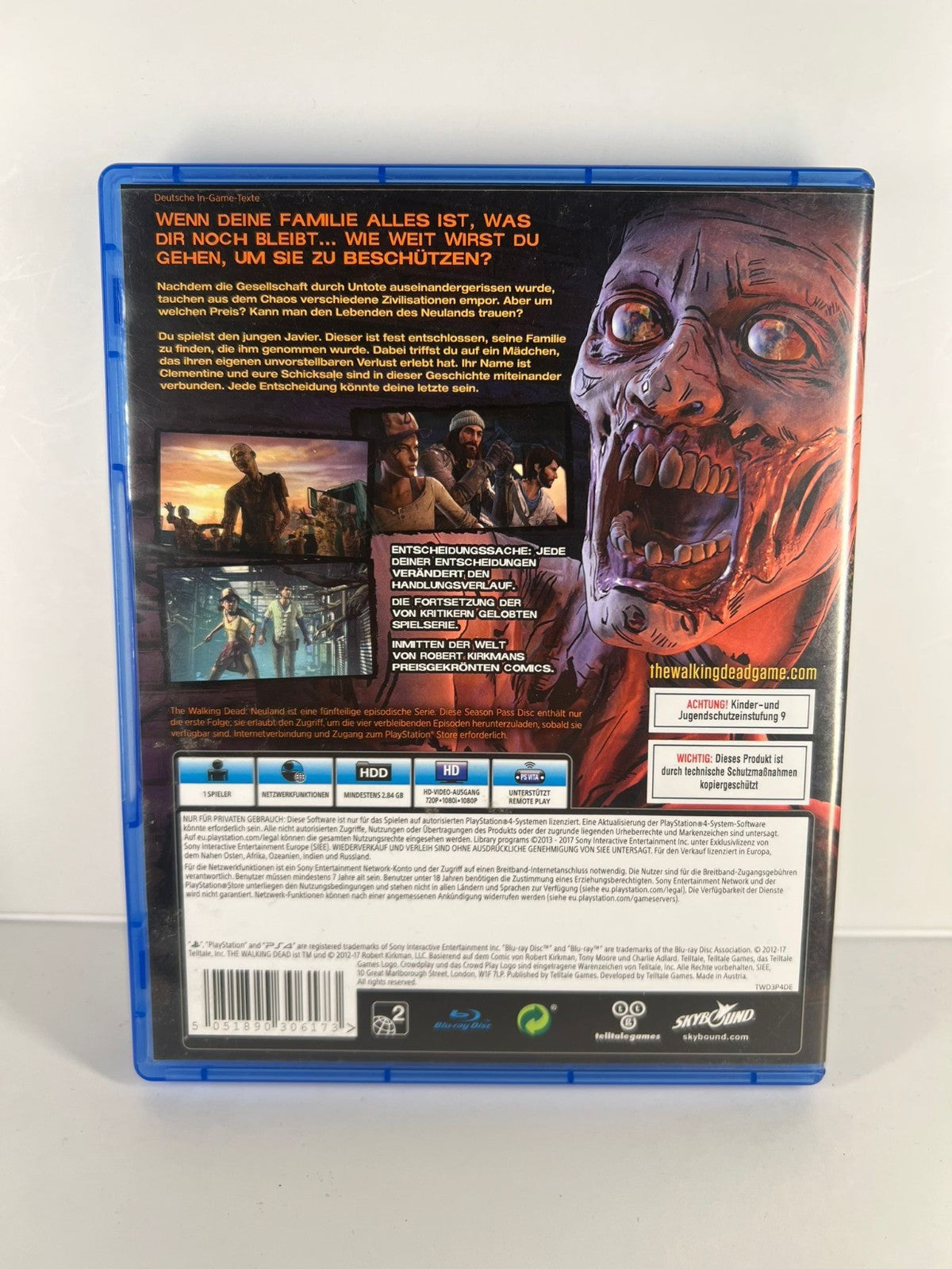 The Walking Dead Neuland - PS4