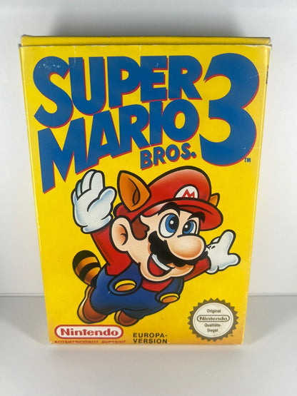 Super Mario Bros 3 OVP mit Anleitung - NES