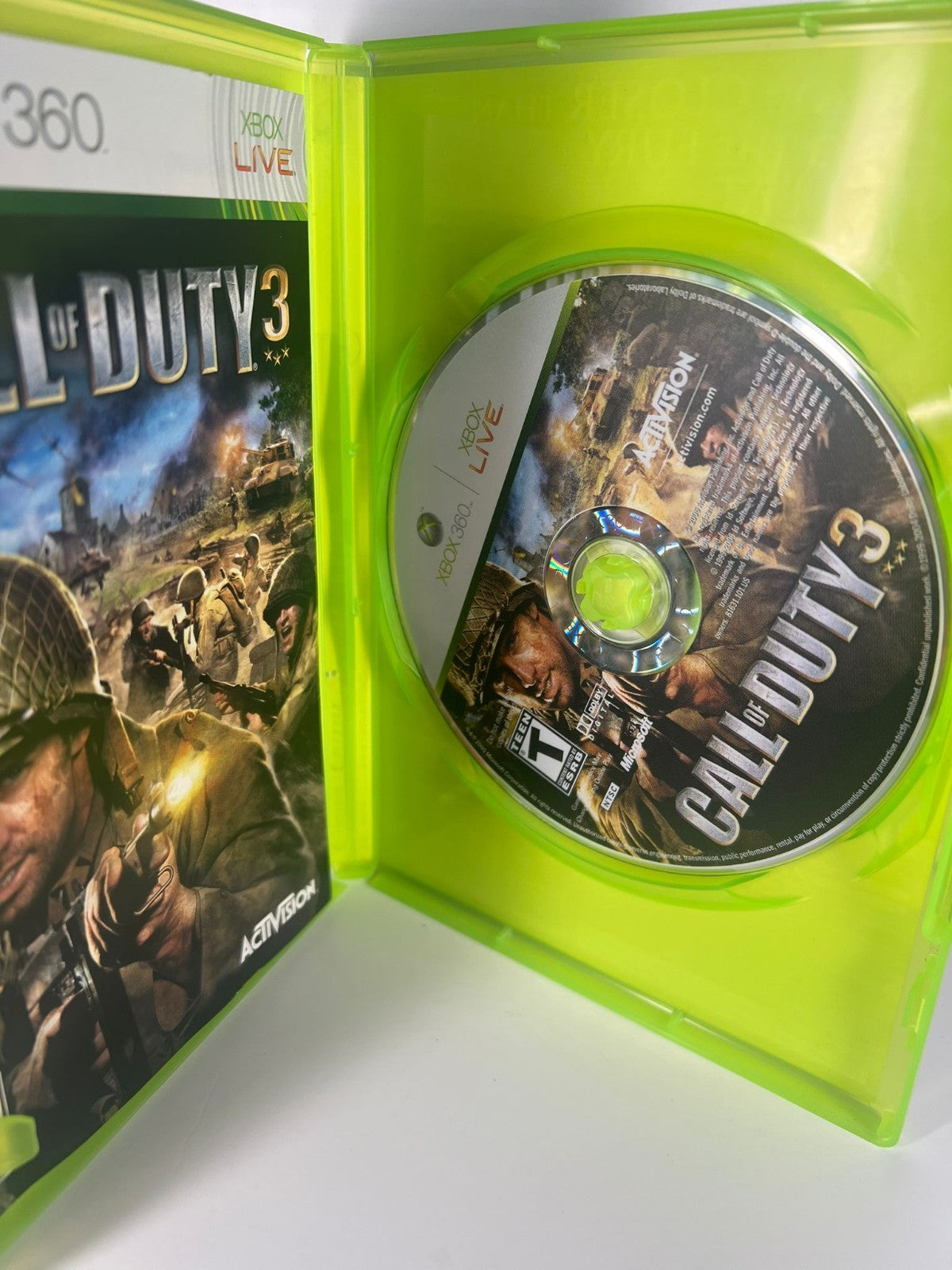 Call of Duty 3 - xbox 360