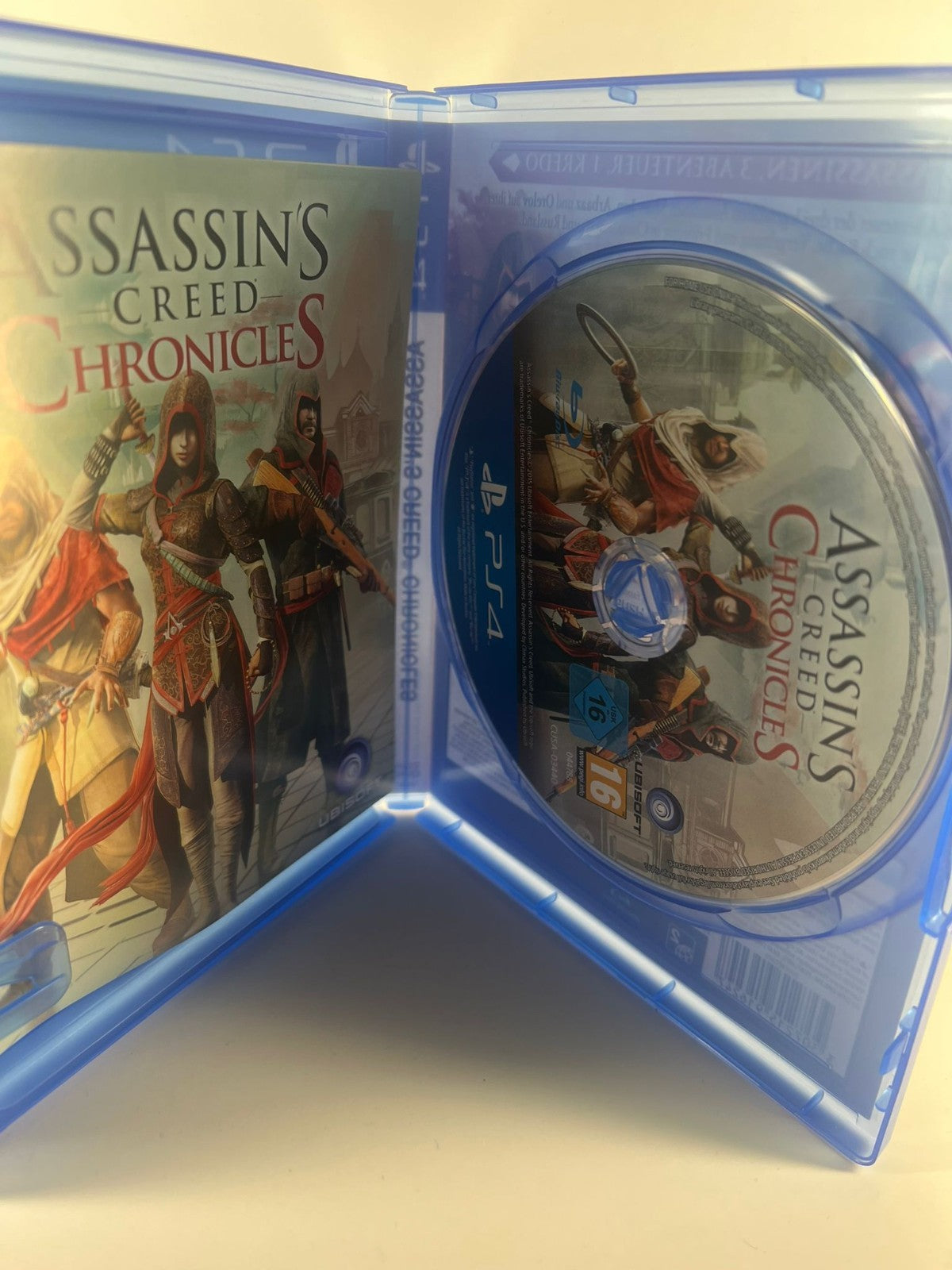 Assassins Creed Chronicles Trillogie - PS4 - Sehr Guter Zustand - Ubisoft