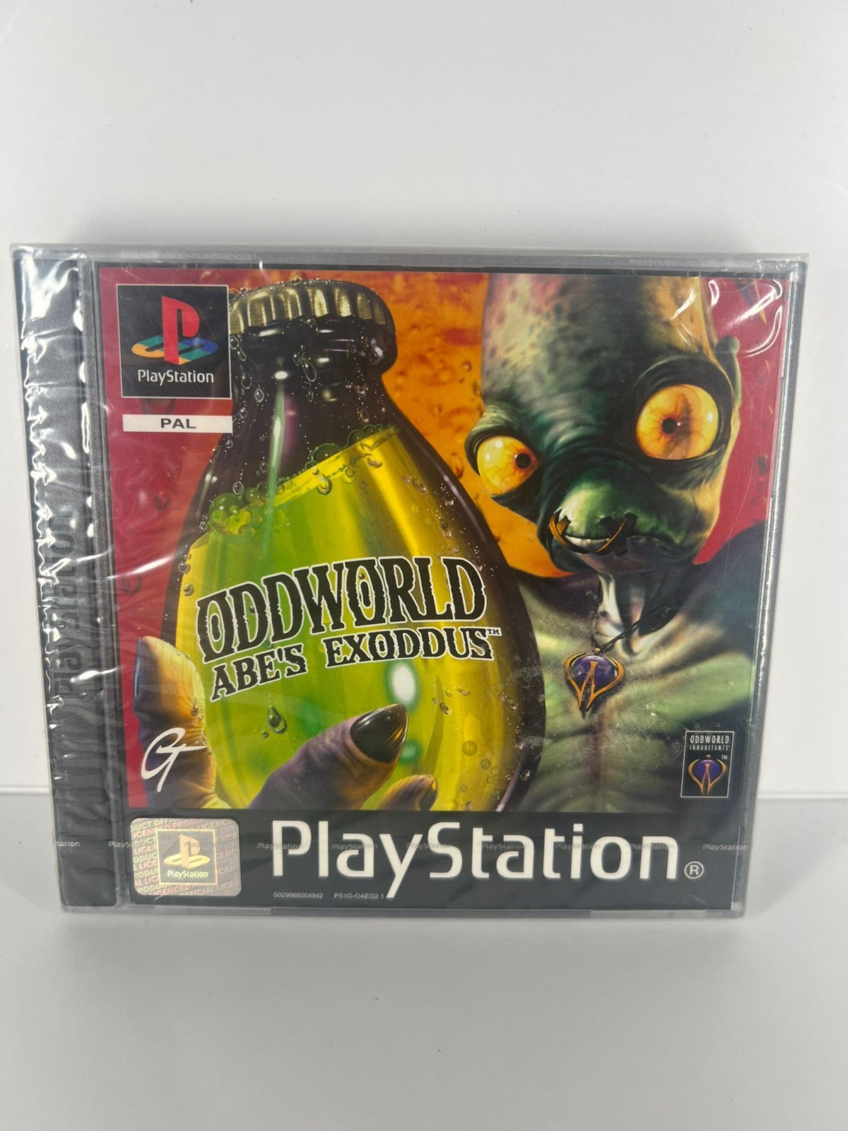 Oddworld Abes Exodus - PS1 NEU