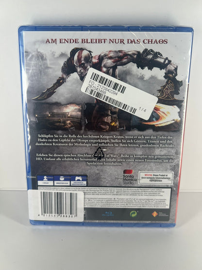 God of War 3 Remastered  - PS4