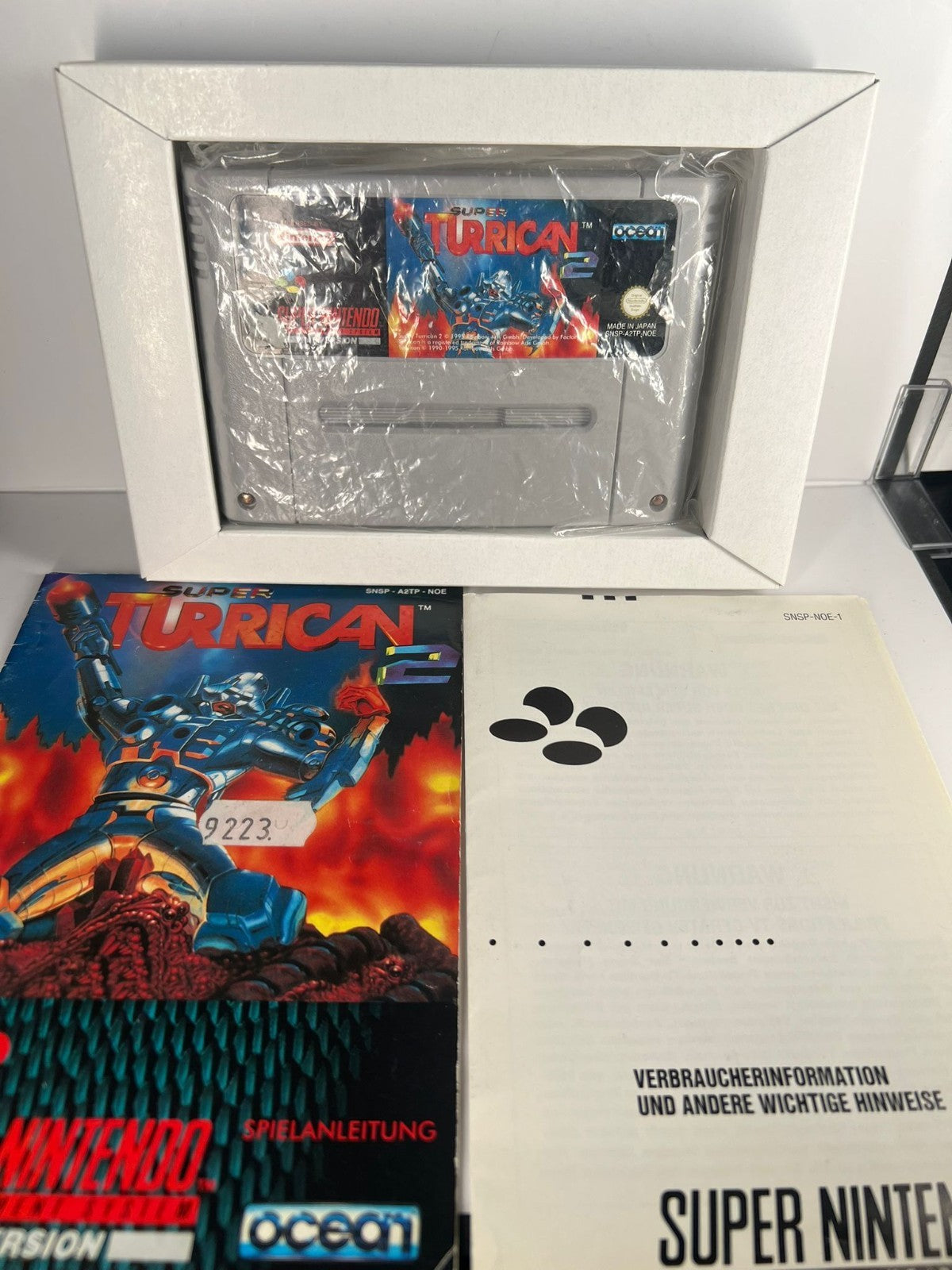 Super Turrican 2 - SNES - Super Nintendo Spiel (mit OVP) PAL - Ocean - Klassiker