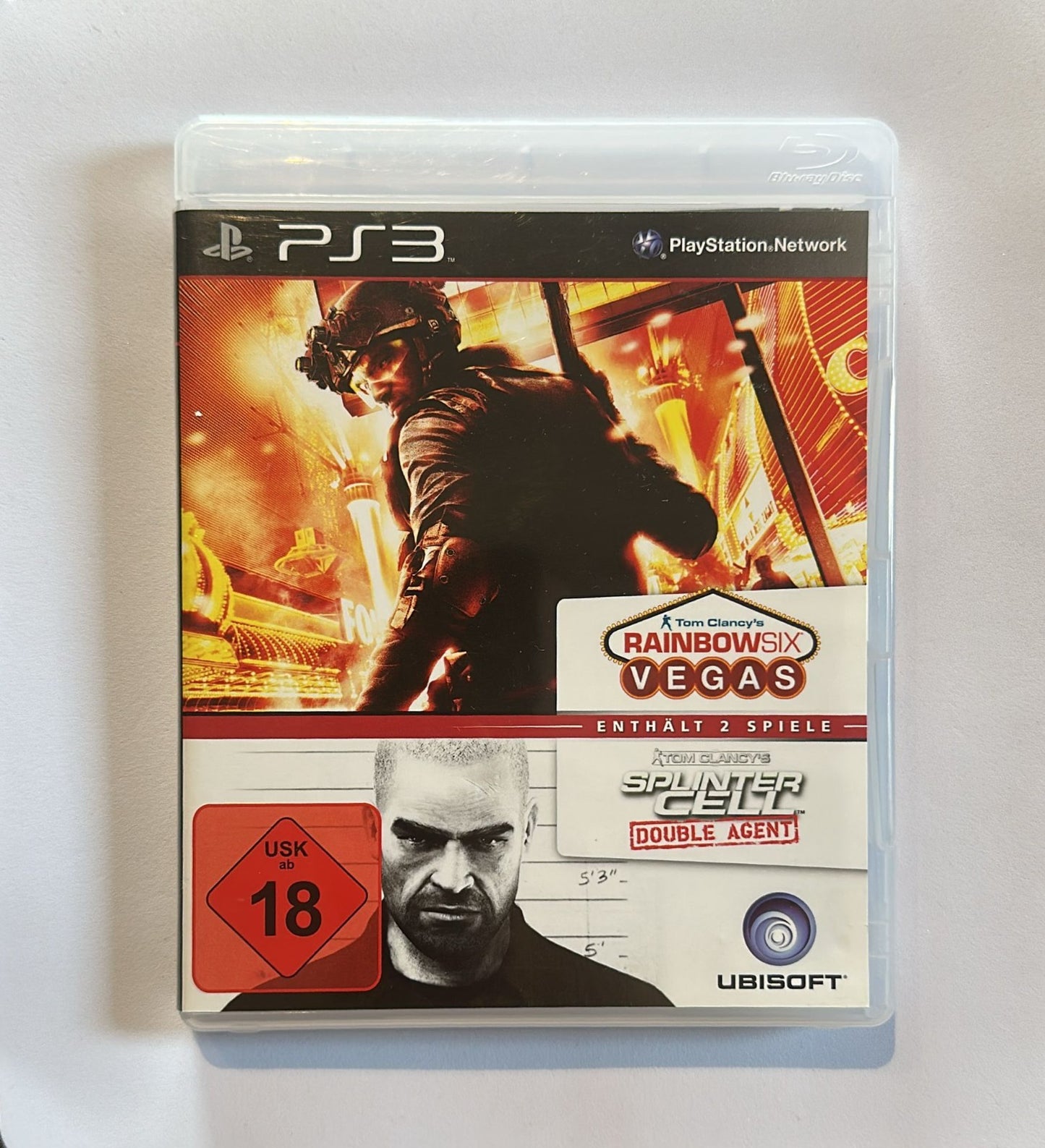 Tom Clancys Rainbow Six Vegas + Splinter Cell Double Age | PS3 | Inkl. Anleitung