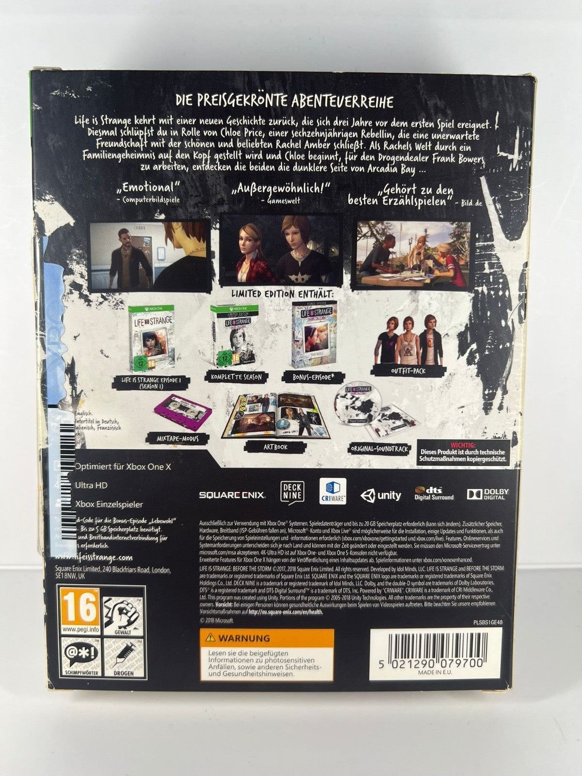 Life is Strange Before The Storm Limited Edition - Xbox One