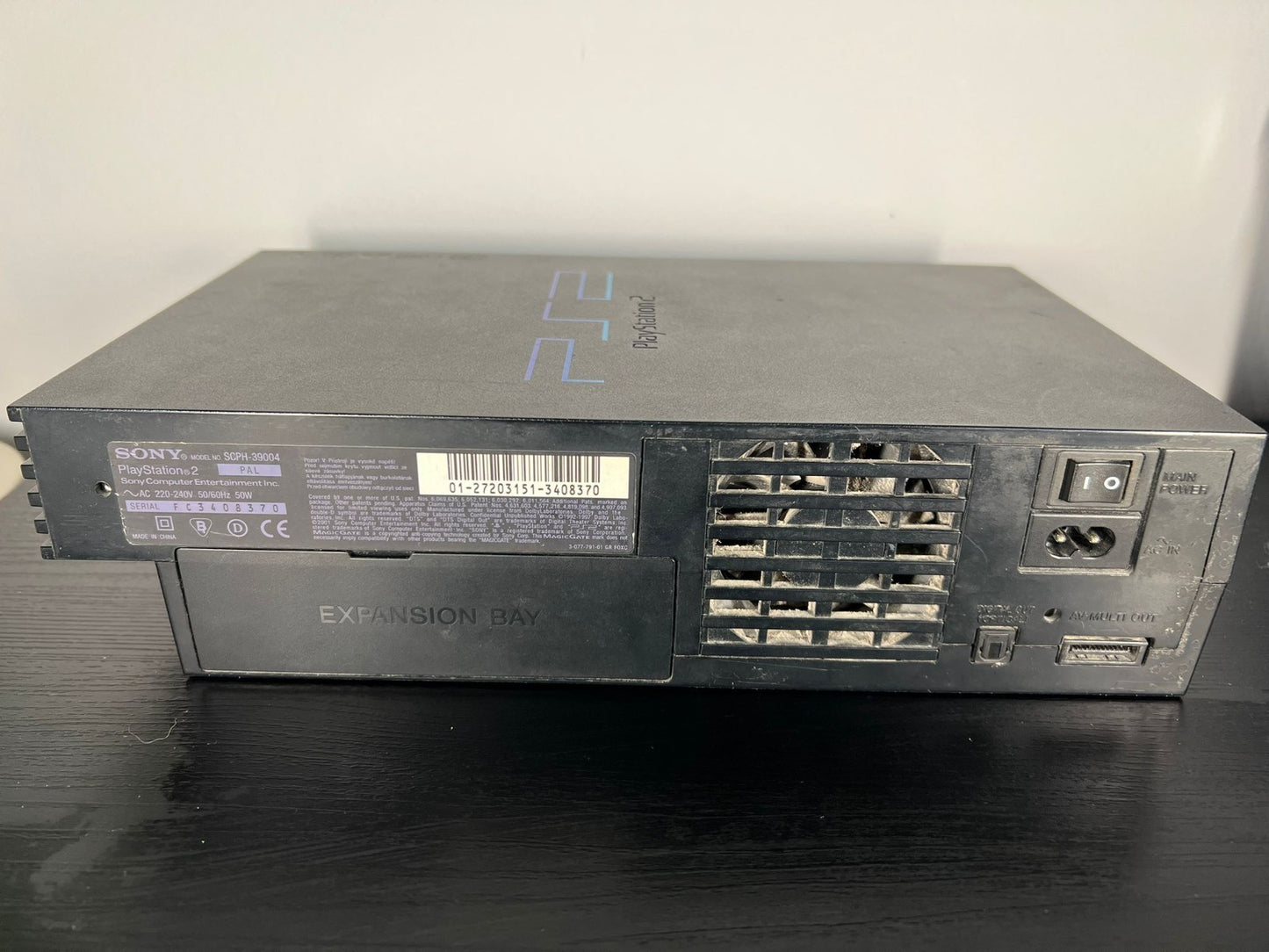 Sony Playstation 2 PS2 Fat Konsole SCPH-39004