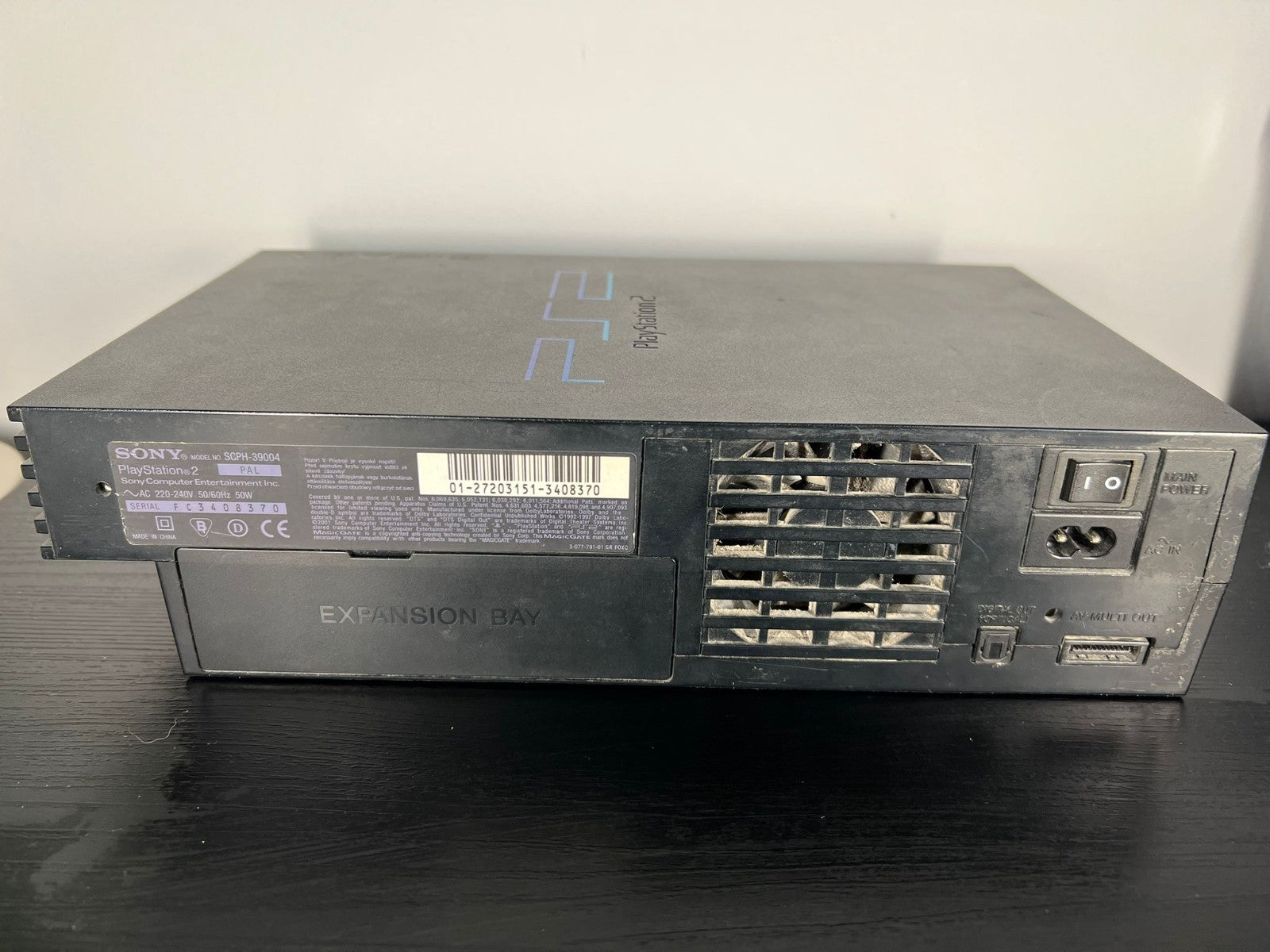 Sony Playstation 2 PS2 Fat Konsole SCPH-39004