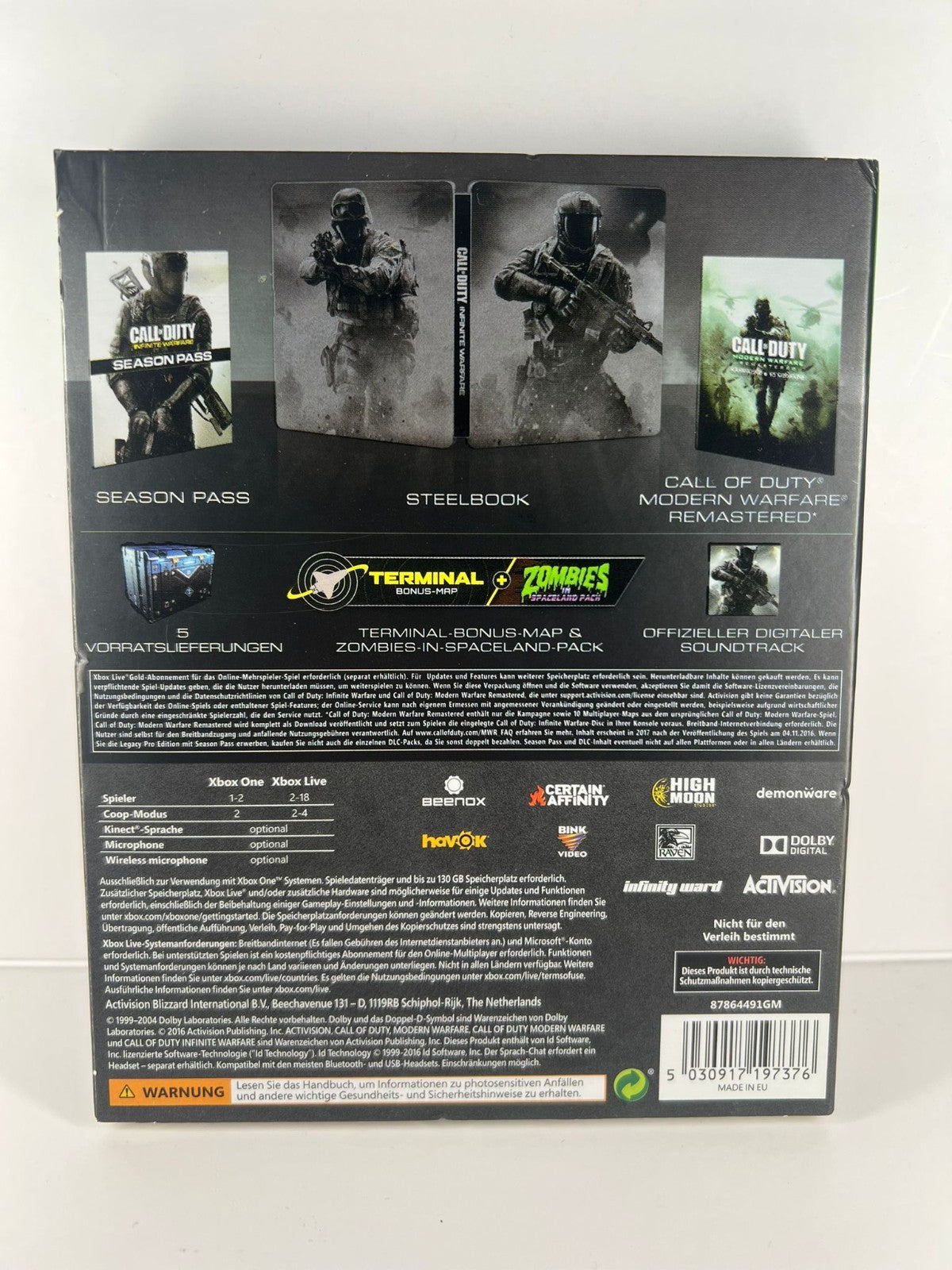 Call of Duty Legacy Pro Edition Steelbook - Xbox One