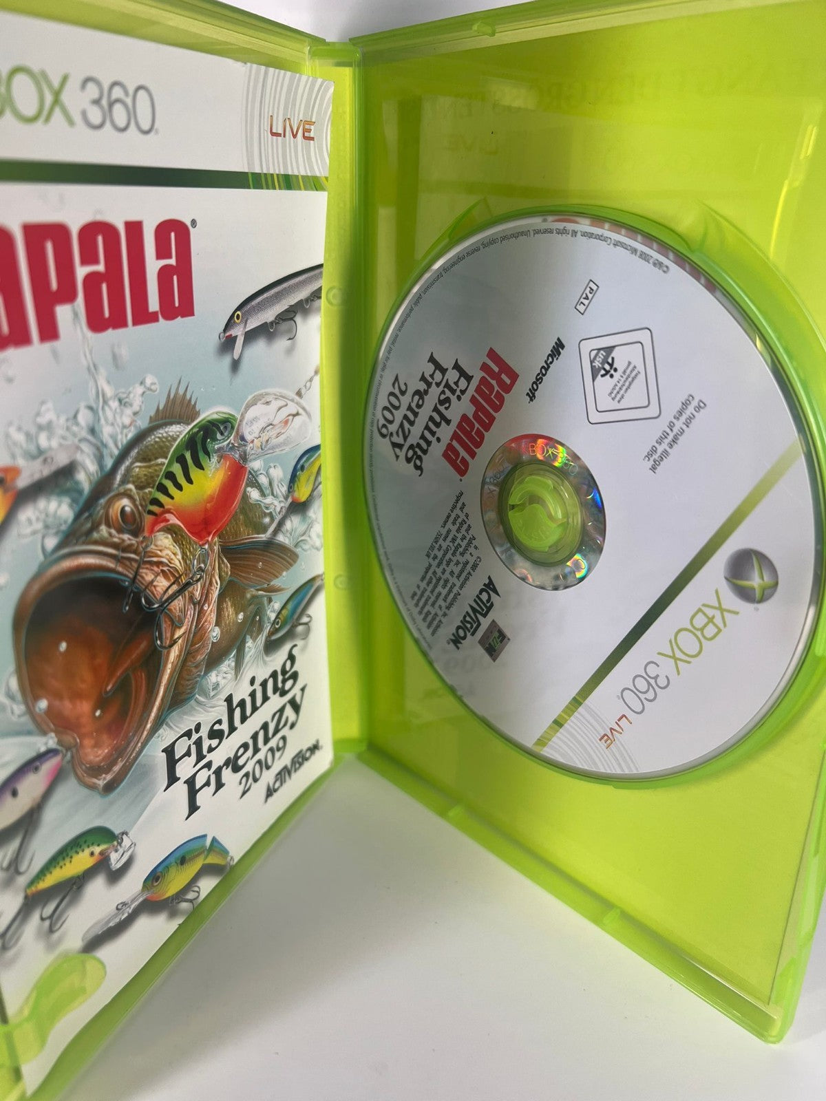 Rapala Fishing Frenzy 2009 - xbox 360
